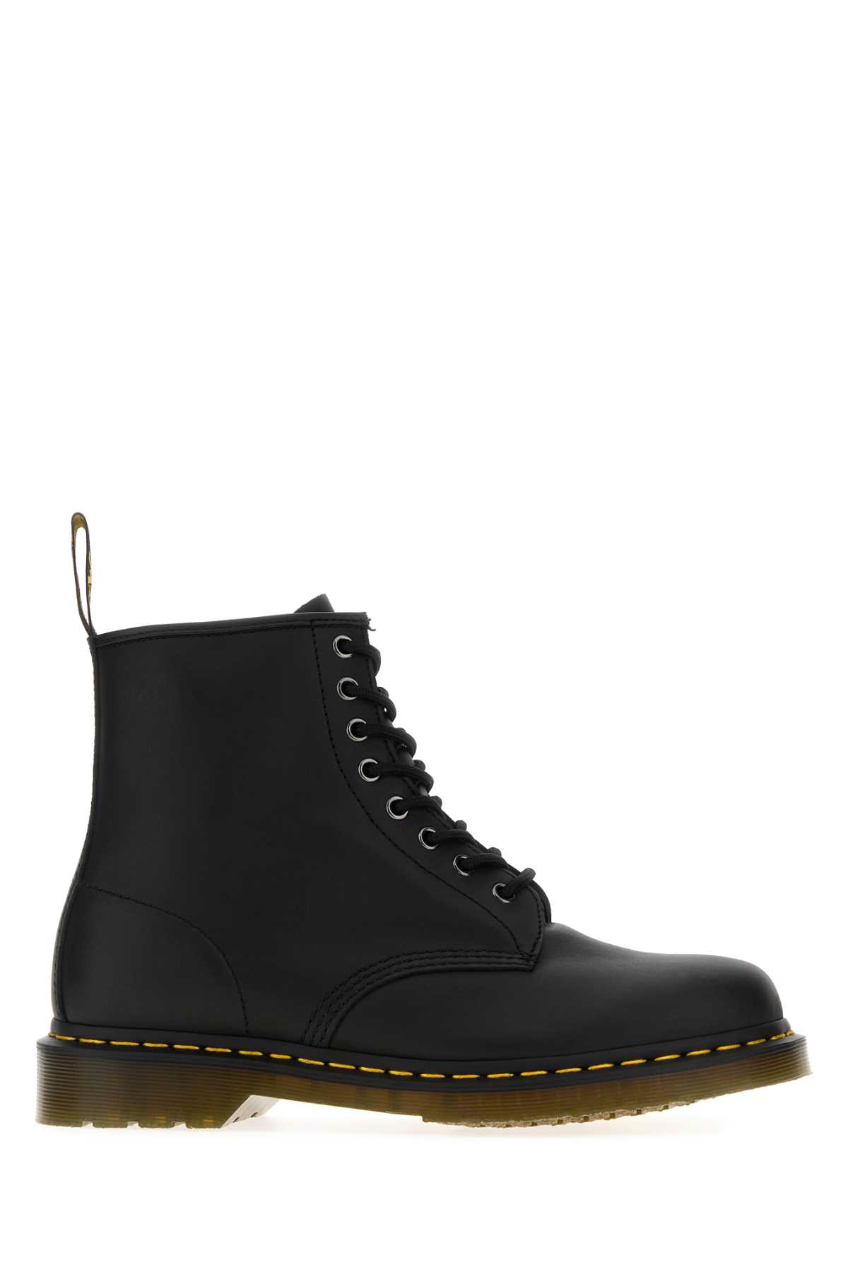 Dr. Martens 1460 Smooth Lace-up Combat Boots In Black