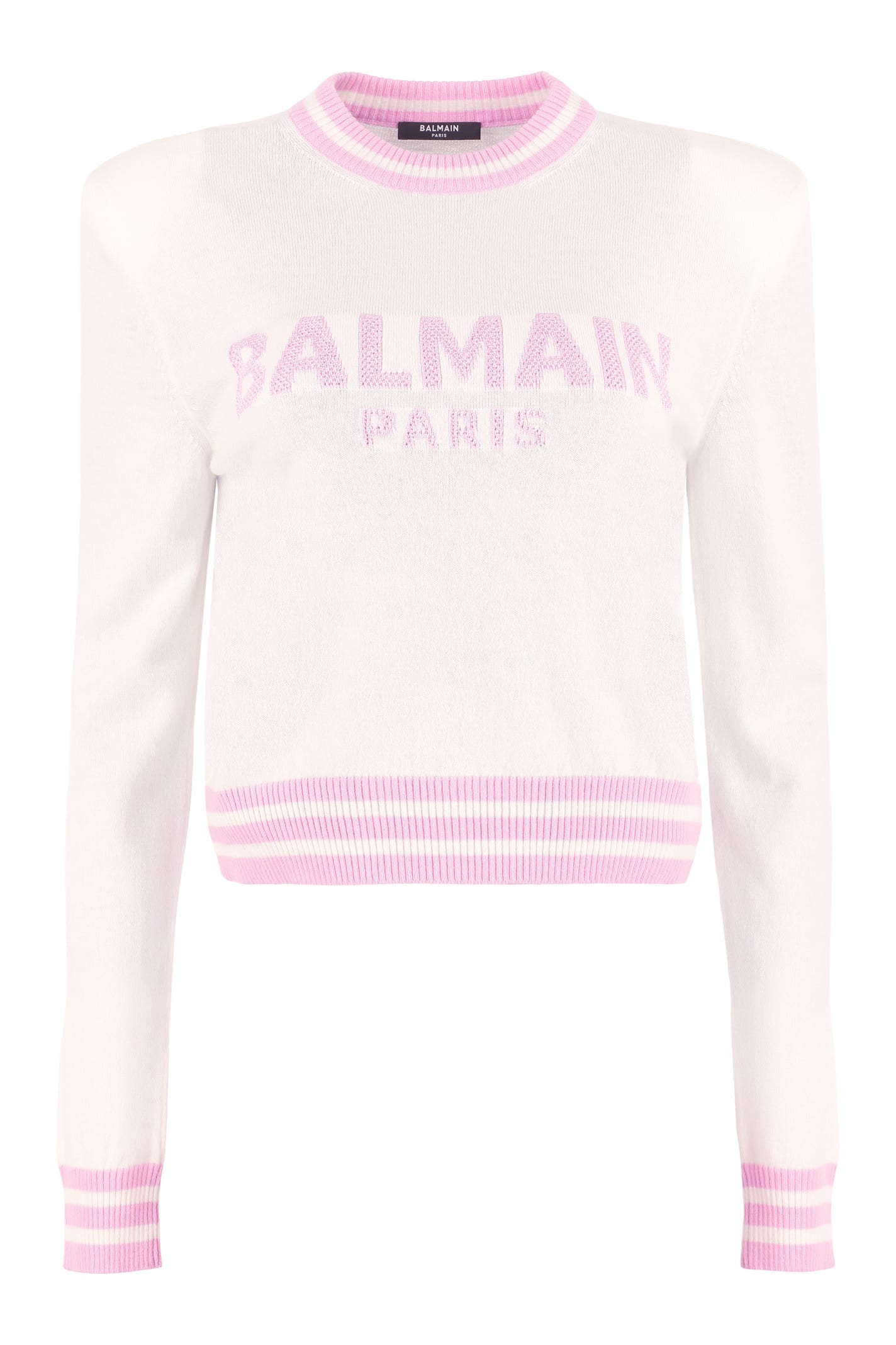 Balmain Logo Crew-neck Sweater