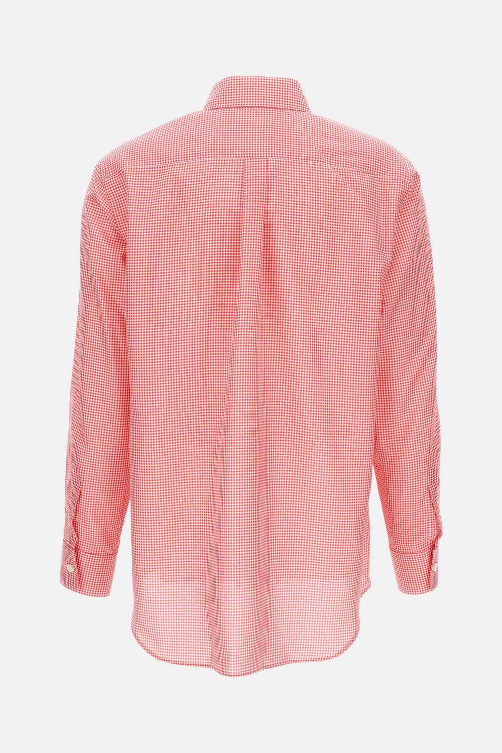 Comme Des Garçons Patterned Shirt In Pink
