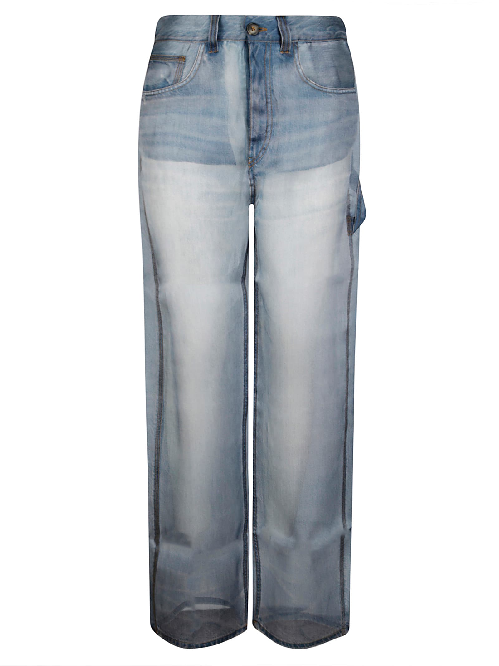 Winona Blue Denim Print