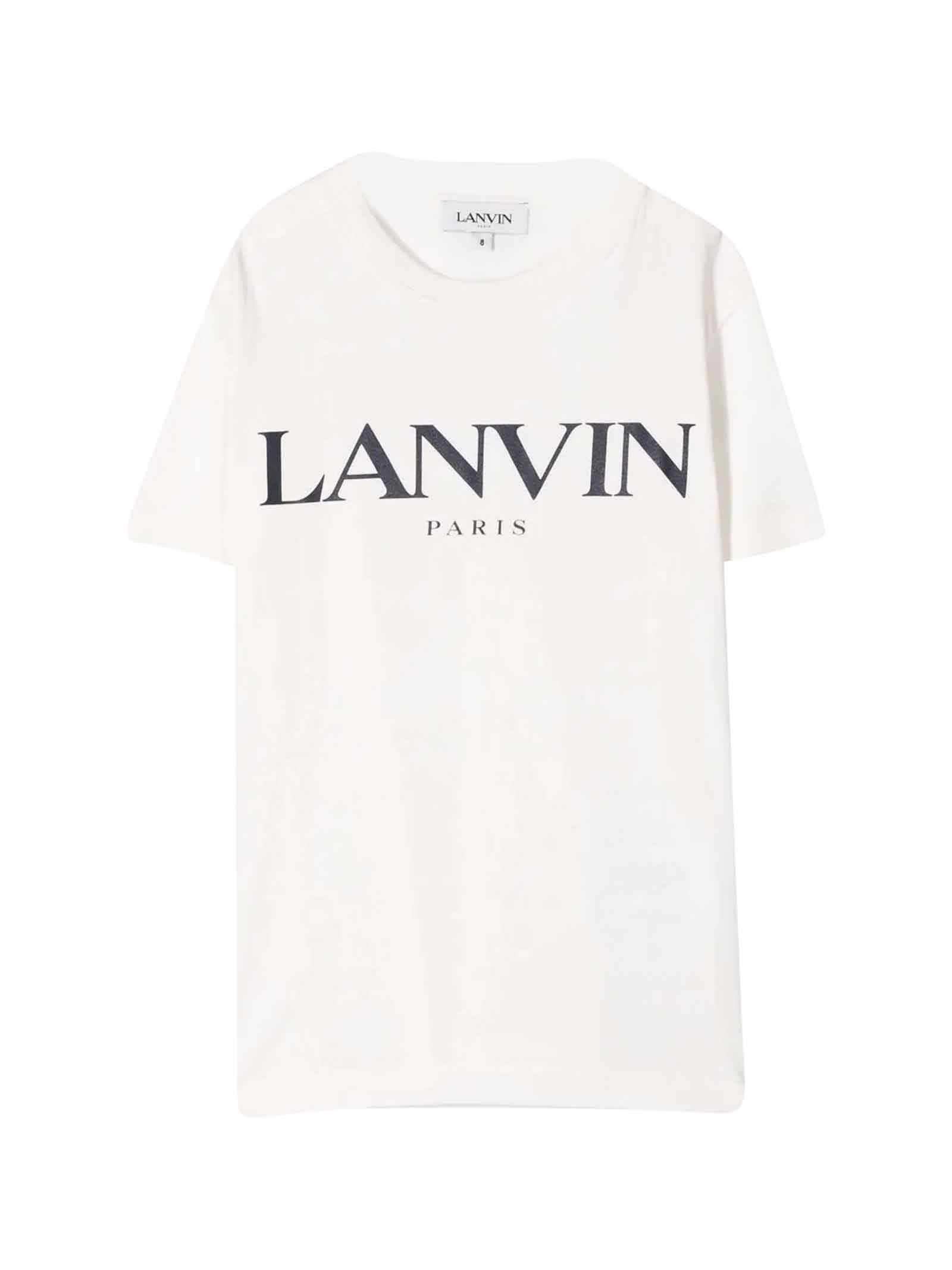 Lanvin White Unisex T-shirt