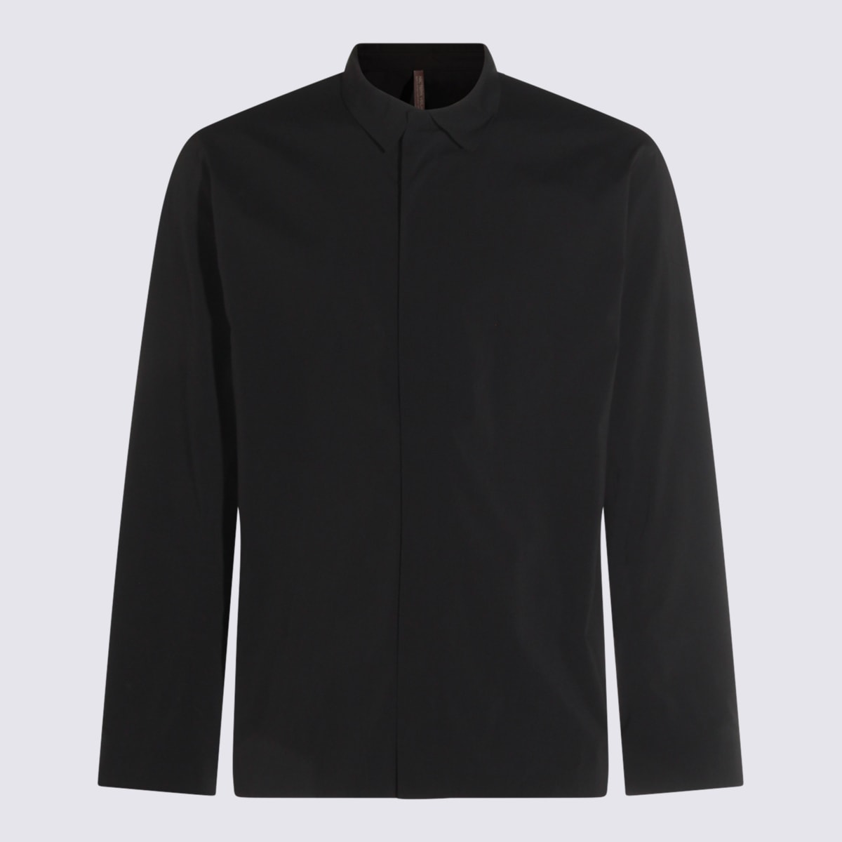 Arc'teryx Metry Long-sleeve Button-up Shirt In Black