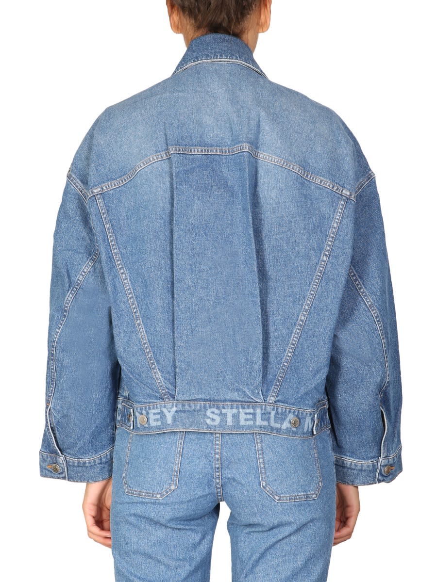 Shop Stella Mccartney Denim Jacket In Blue