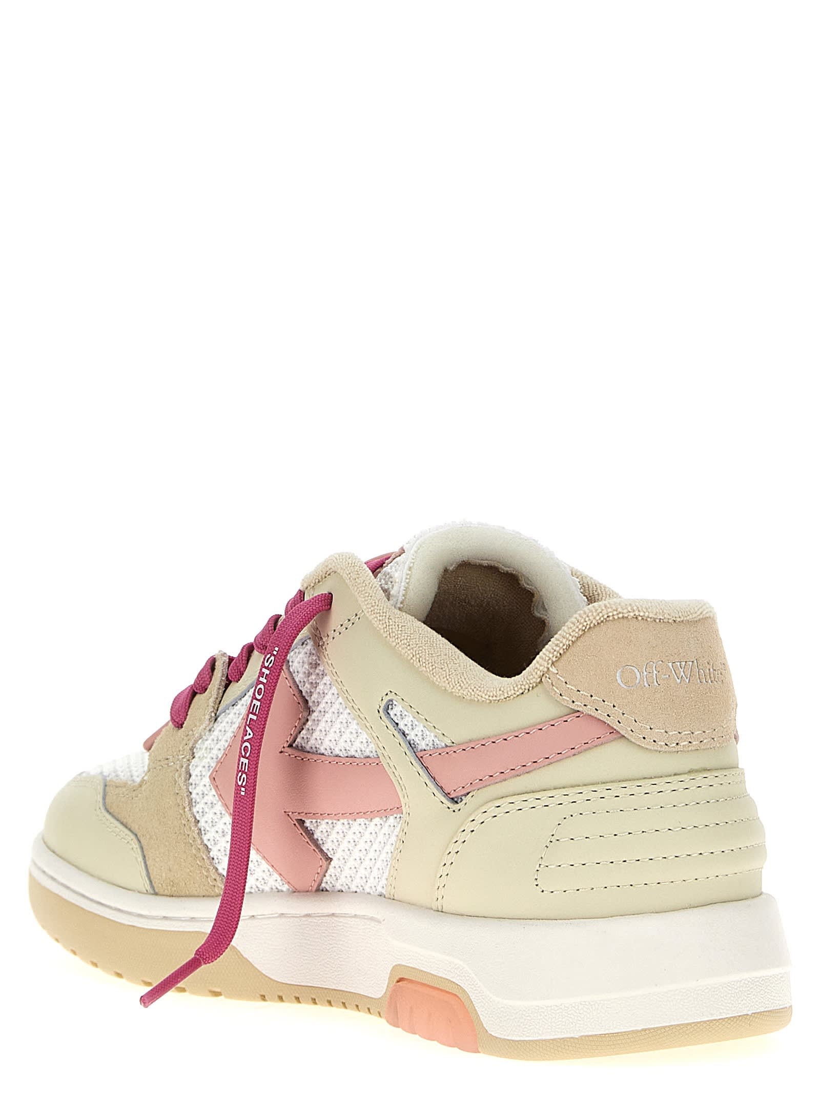 Off-white Slim Out Of Office Sneakers In Neutral