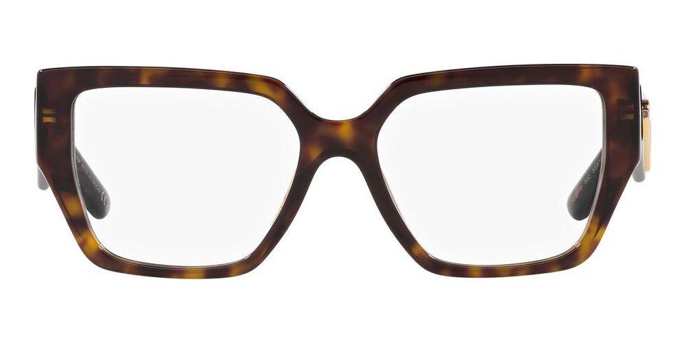 Shop Dolce & Gabbana Square Frame Glasses In 502