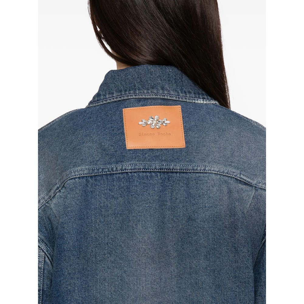 Simone Rocha Outerwears In Blue