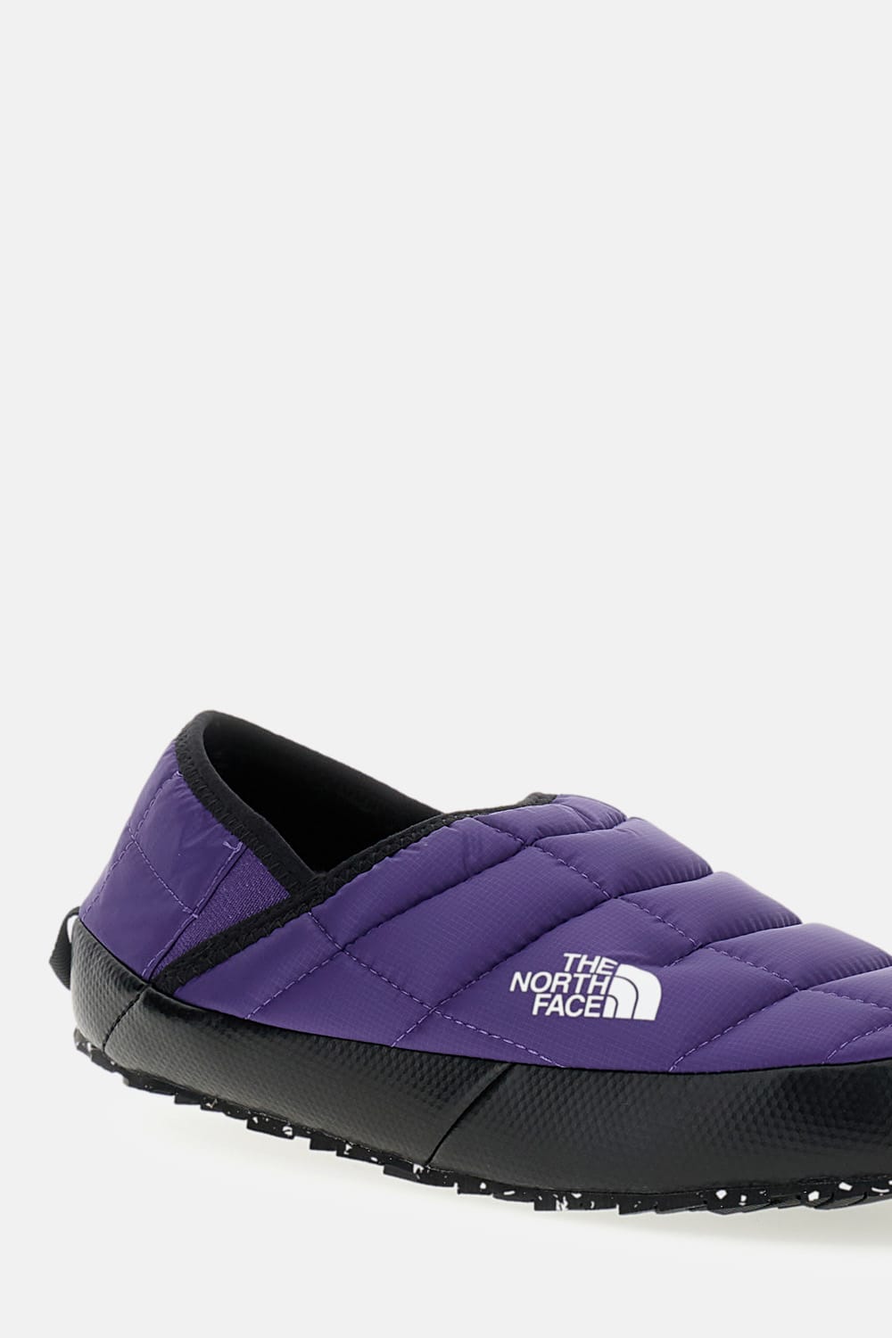 The North Face Quilted Slip-ons In Purple