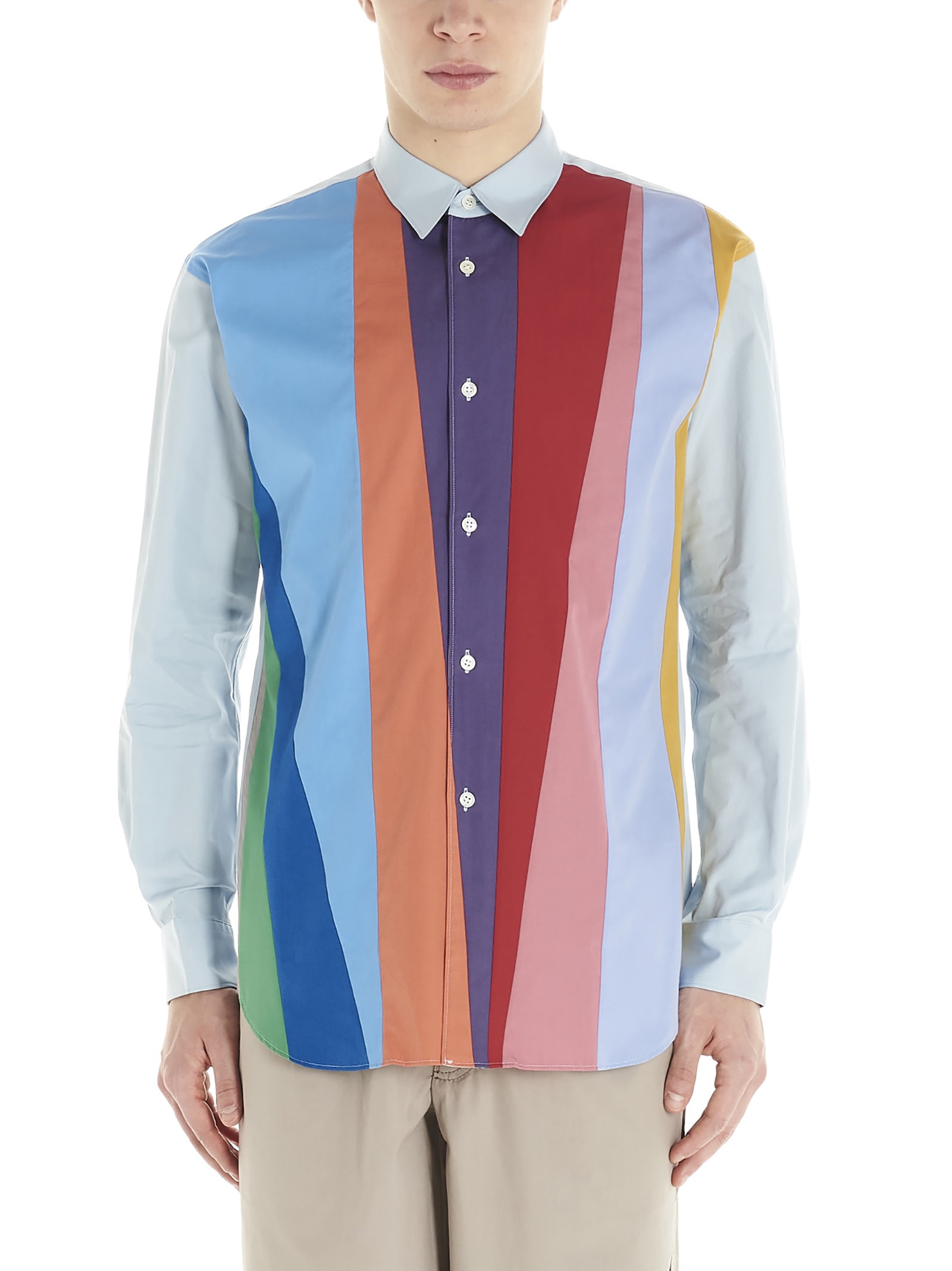 Comme Des Garçons Shirt Shirt In Multicolor