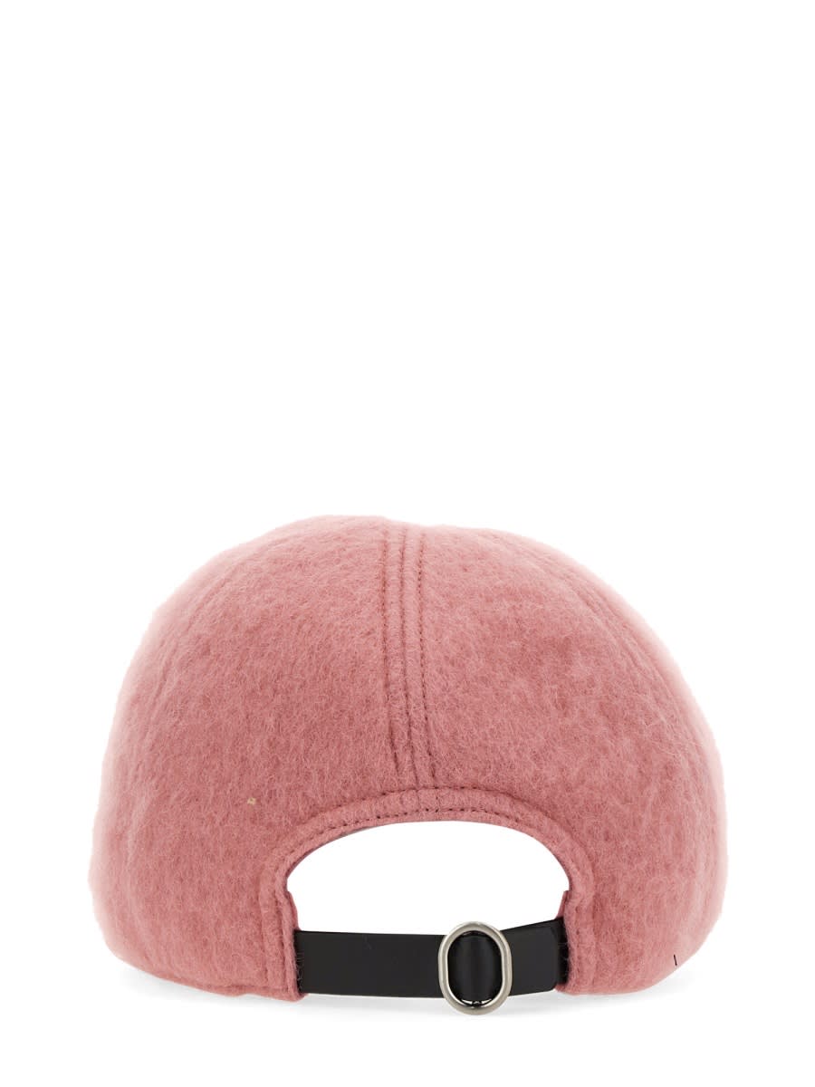 Shop Jil Sander Baseball Cap In Pink