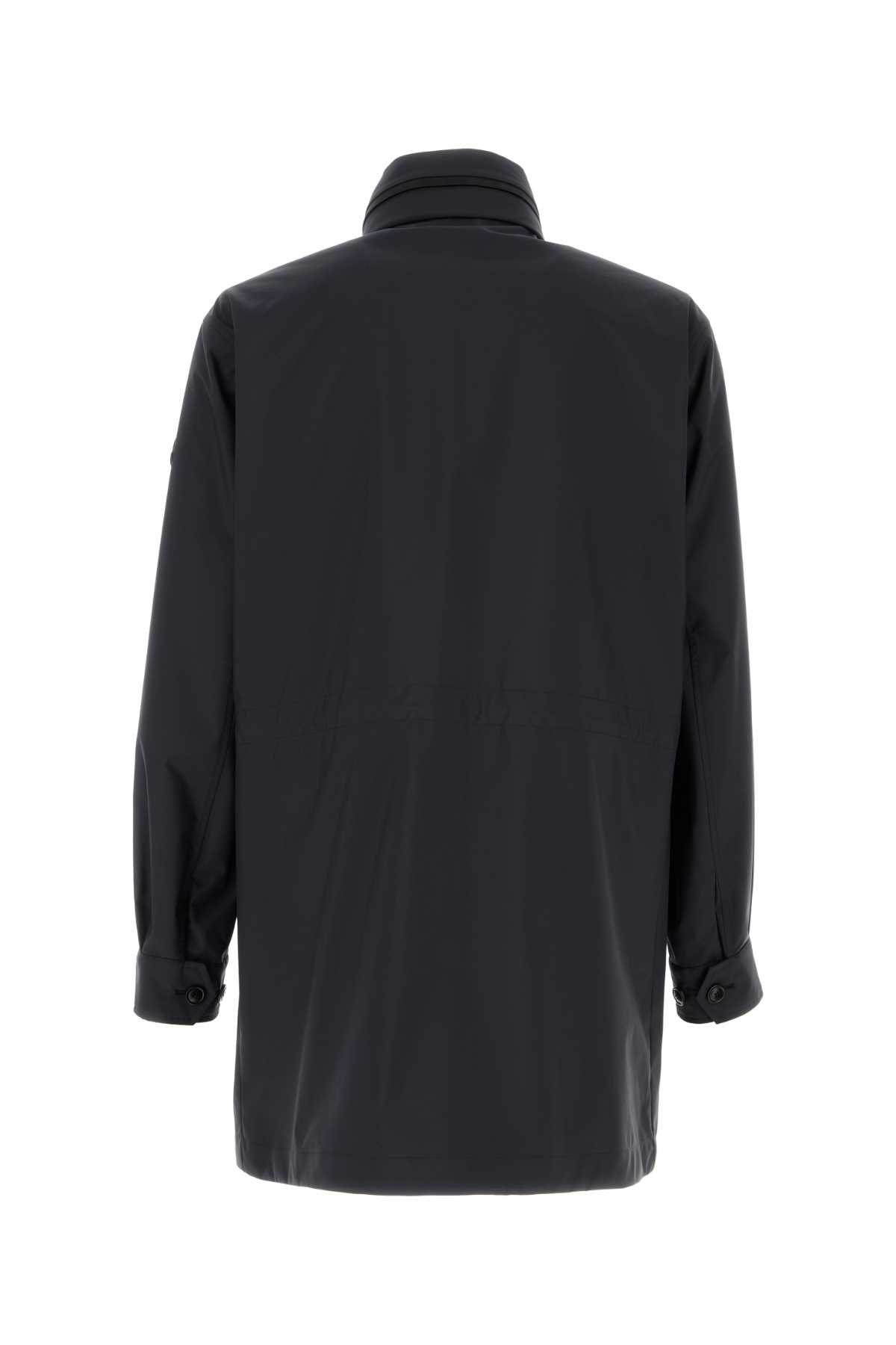 Moncler Midnight Blue Polyester Lanche Jacket