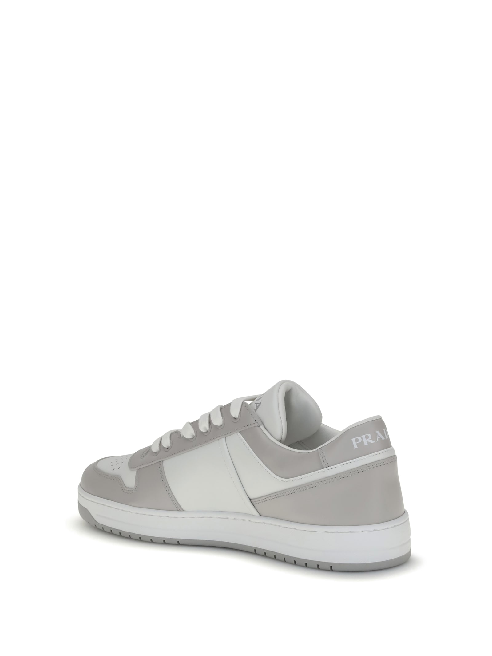 Prada Leather Sneakers Downtown Two-tone Silhouette
