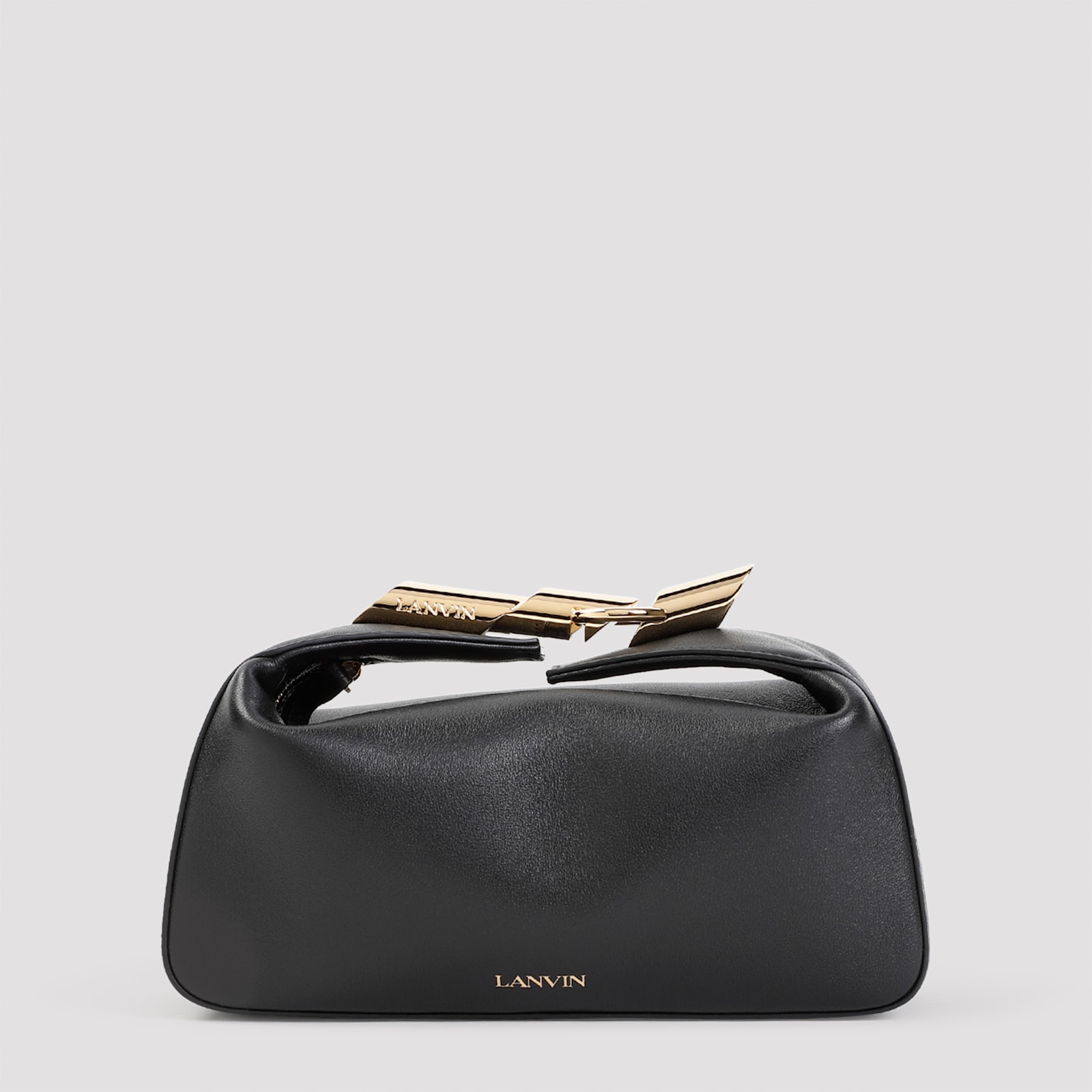 Shop Lanvin Haute Sequence Clutch Bag In Black