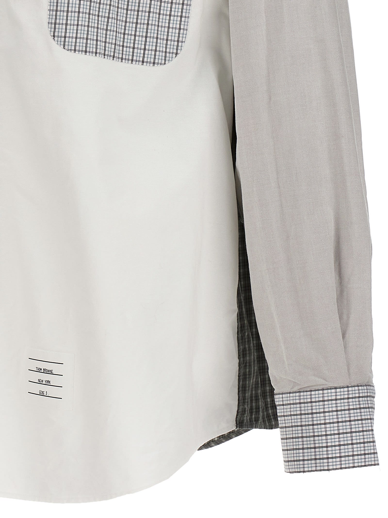 Shop Thom Browne Funmix Shirt In Multicolor