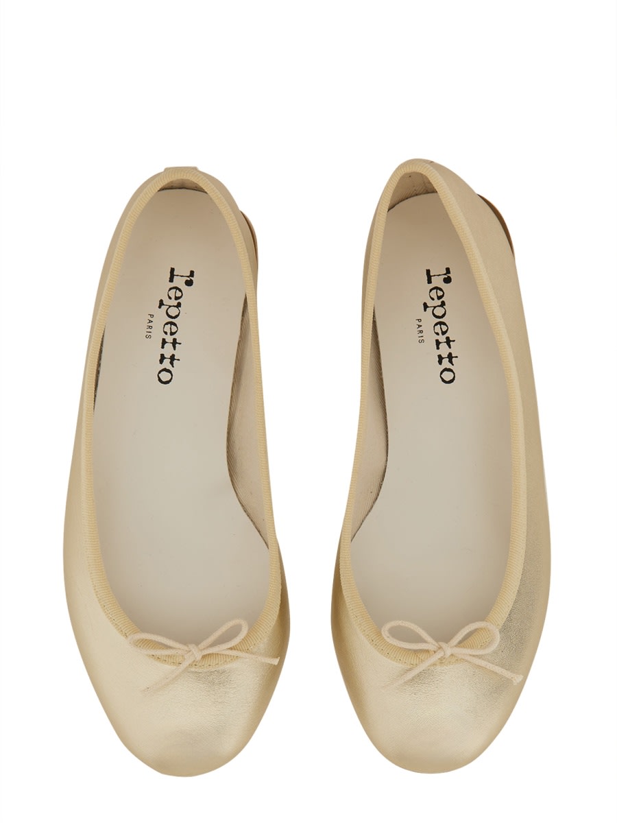 Shop Repetto Dancer Cendrillon In Gold