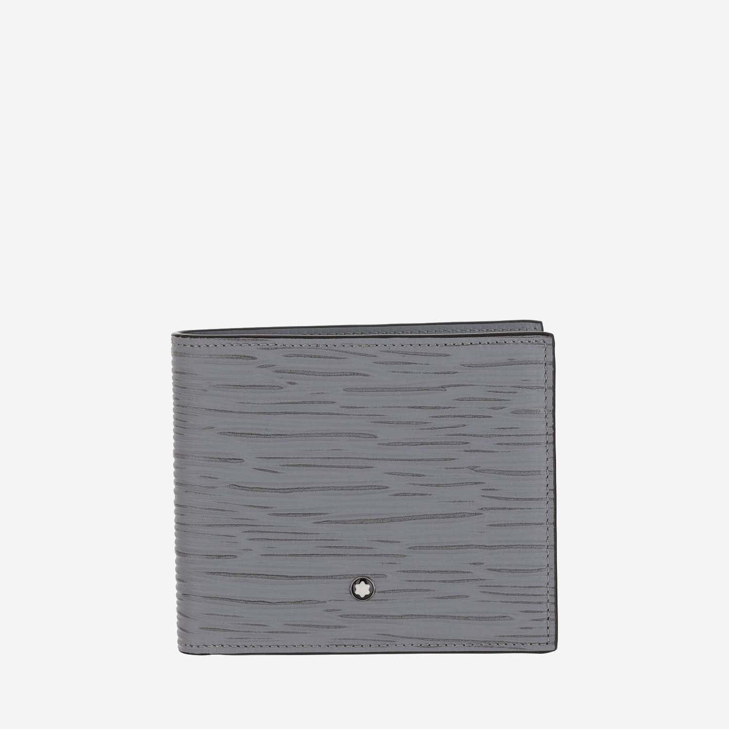 Montblanc Wallet 8 Compartments 4810 In Grey