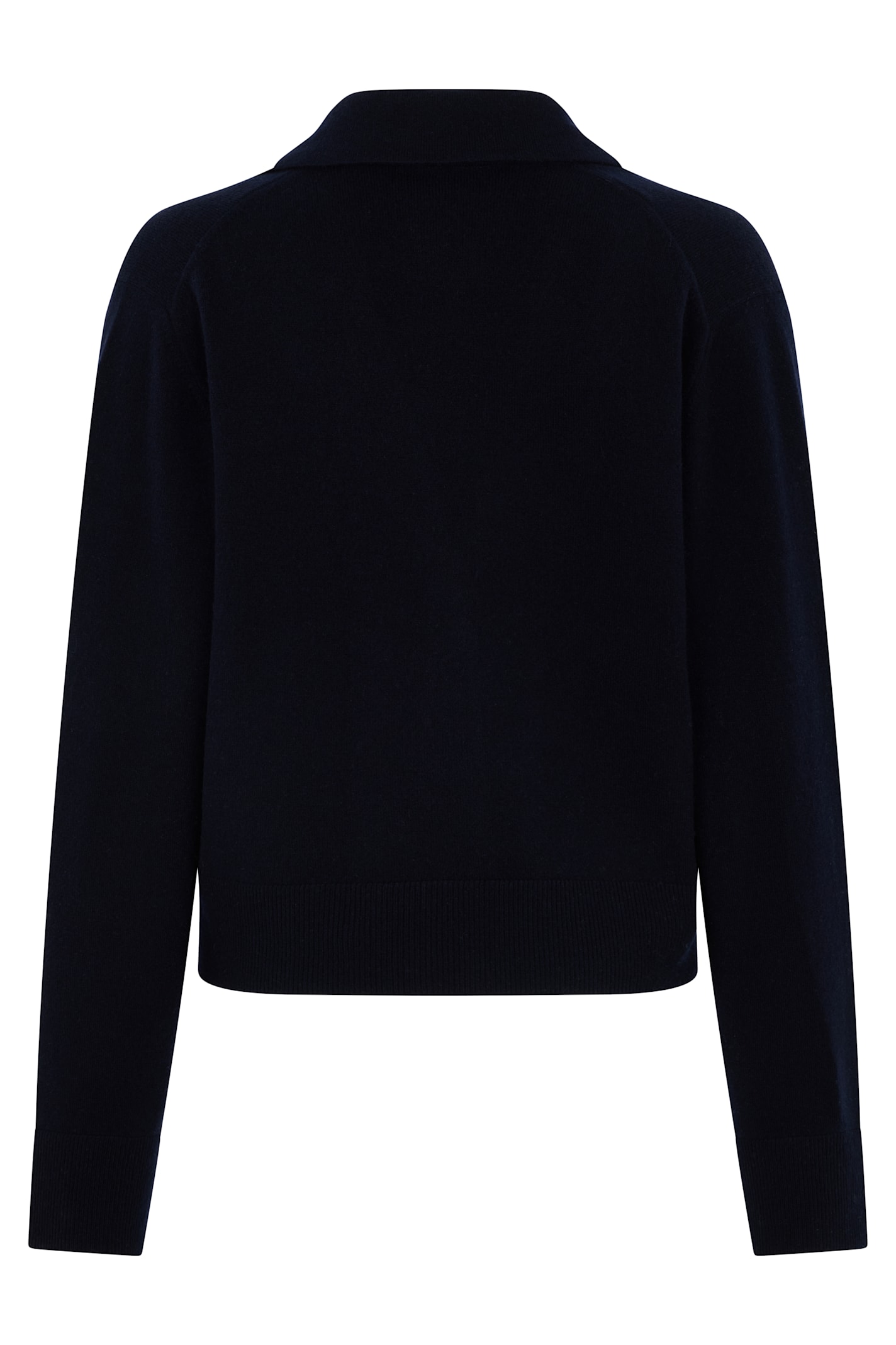Vince Wool And Cashmere Cardigan In Black