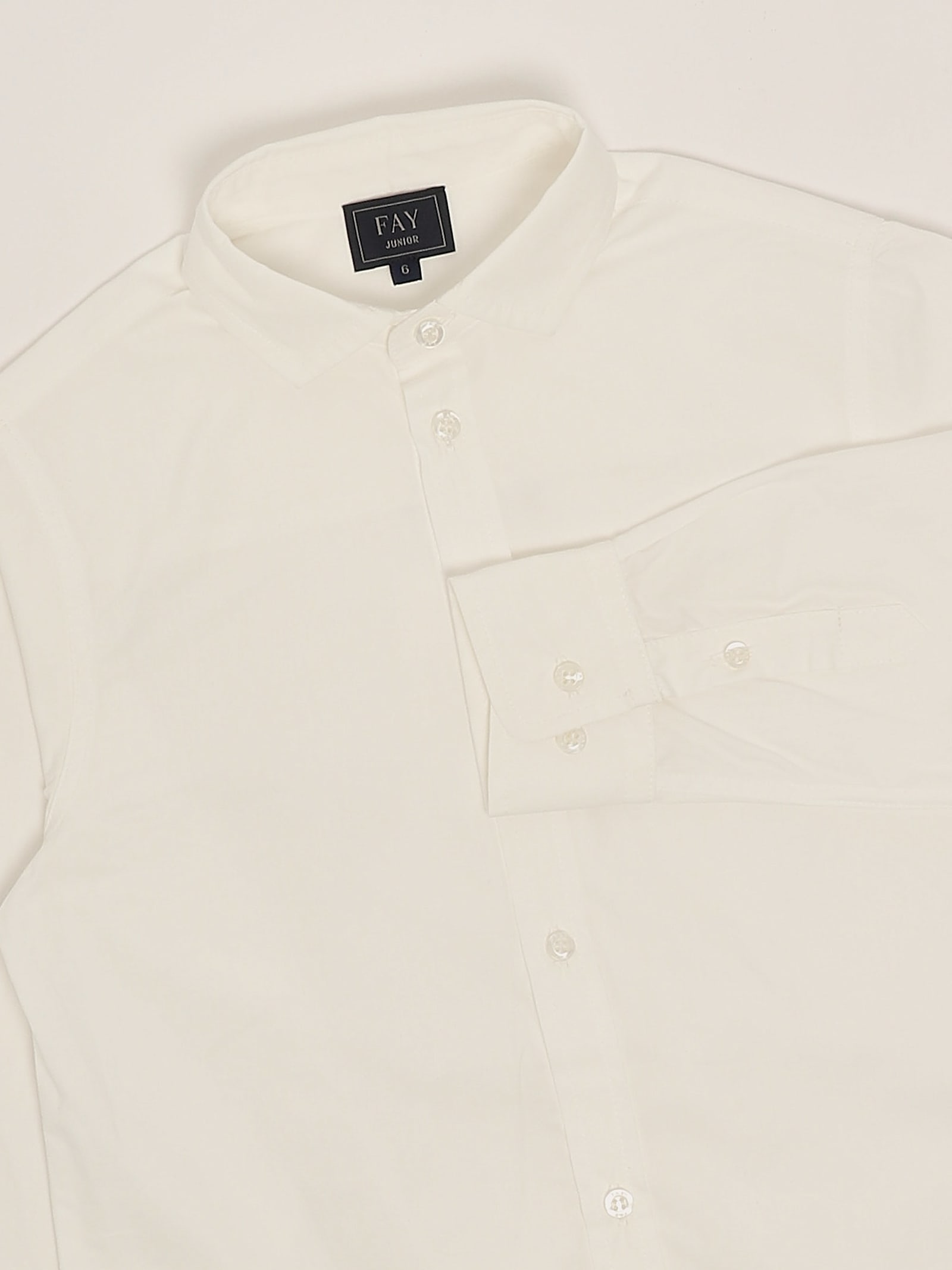 Fay Shirt Shirt In White