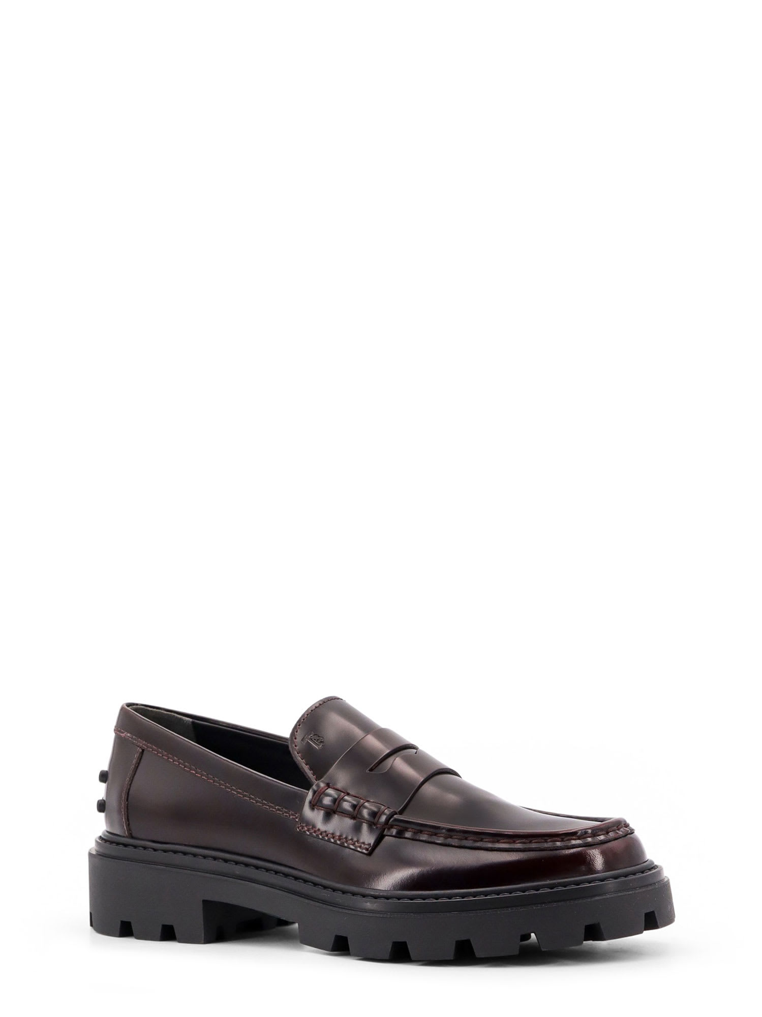 Shop Tod's Loafer In Brown