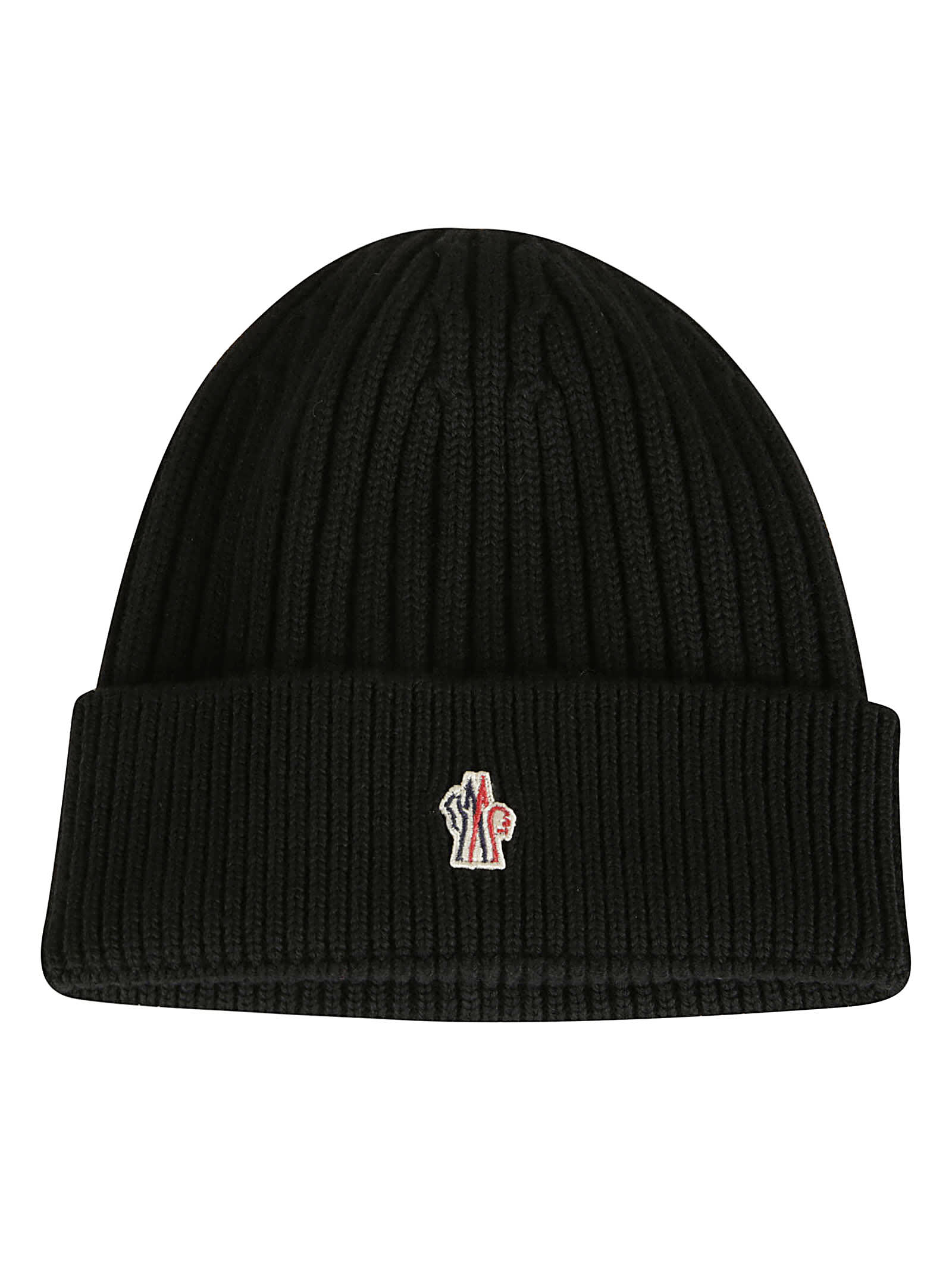 Moncler Grenoble Logo Patched Knit Beanie