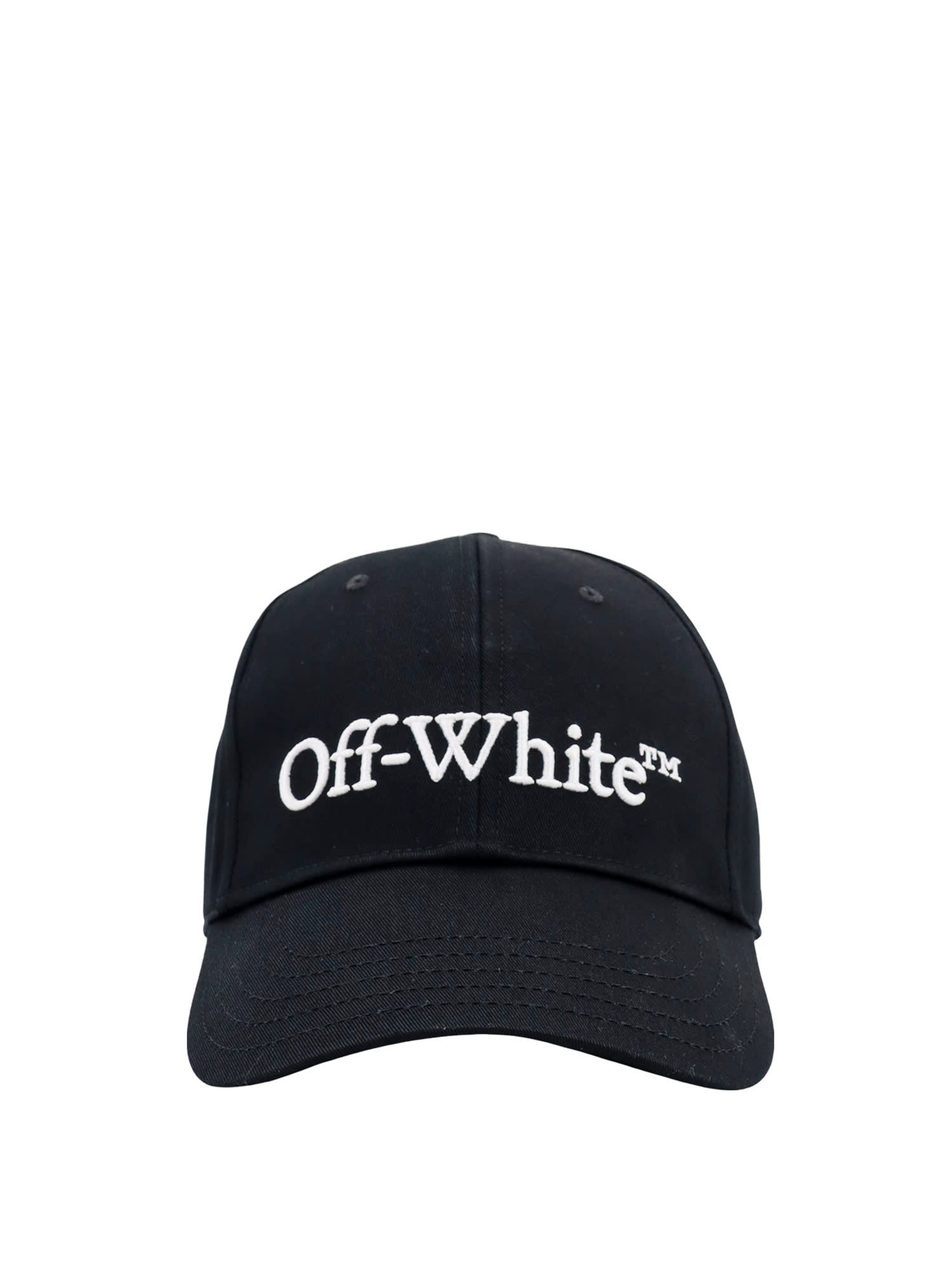 Off-white Hat In Black White