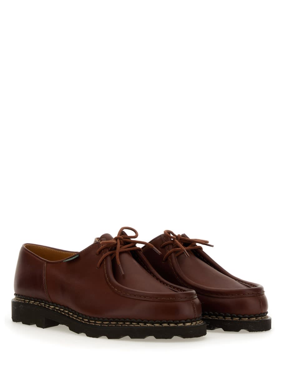 Shop Paraboot Lace-up Michael In Brown
