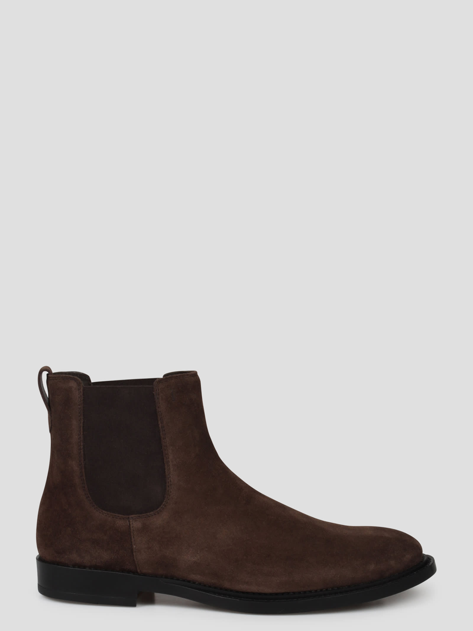 Shop Tod's Chelsea Ankle Boots In Brown