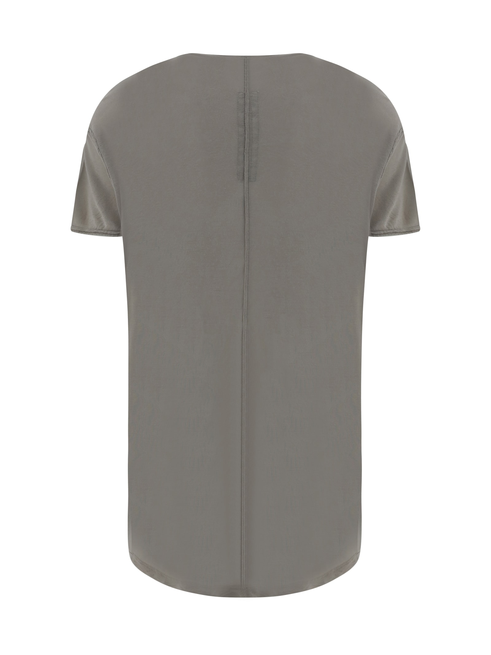 Shop Rick Owens Hiked T-shirt In Pearl