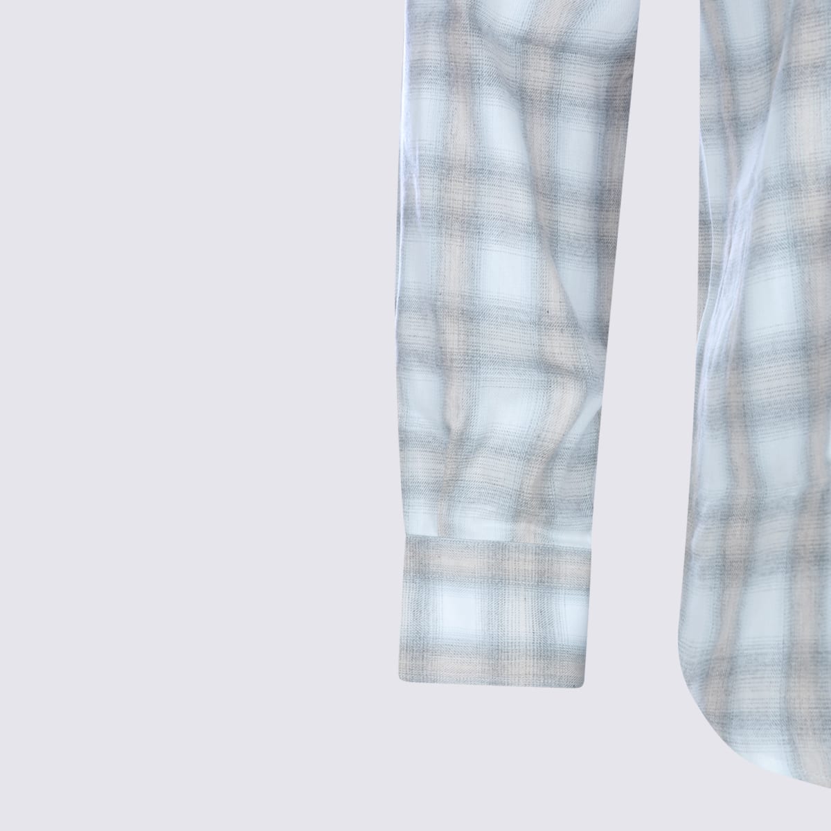 Eleventy Relaxed Plaid Long Sleeve Button-down Shirt In Multi