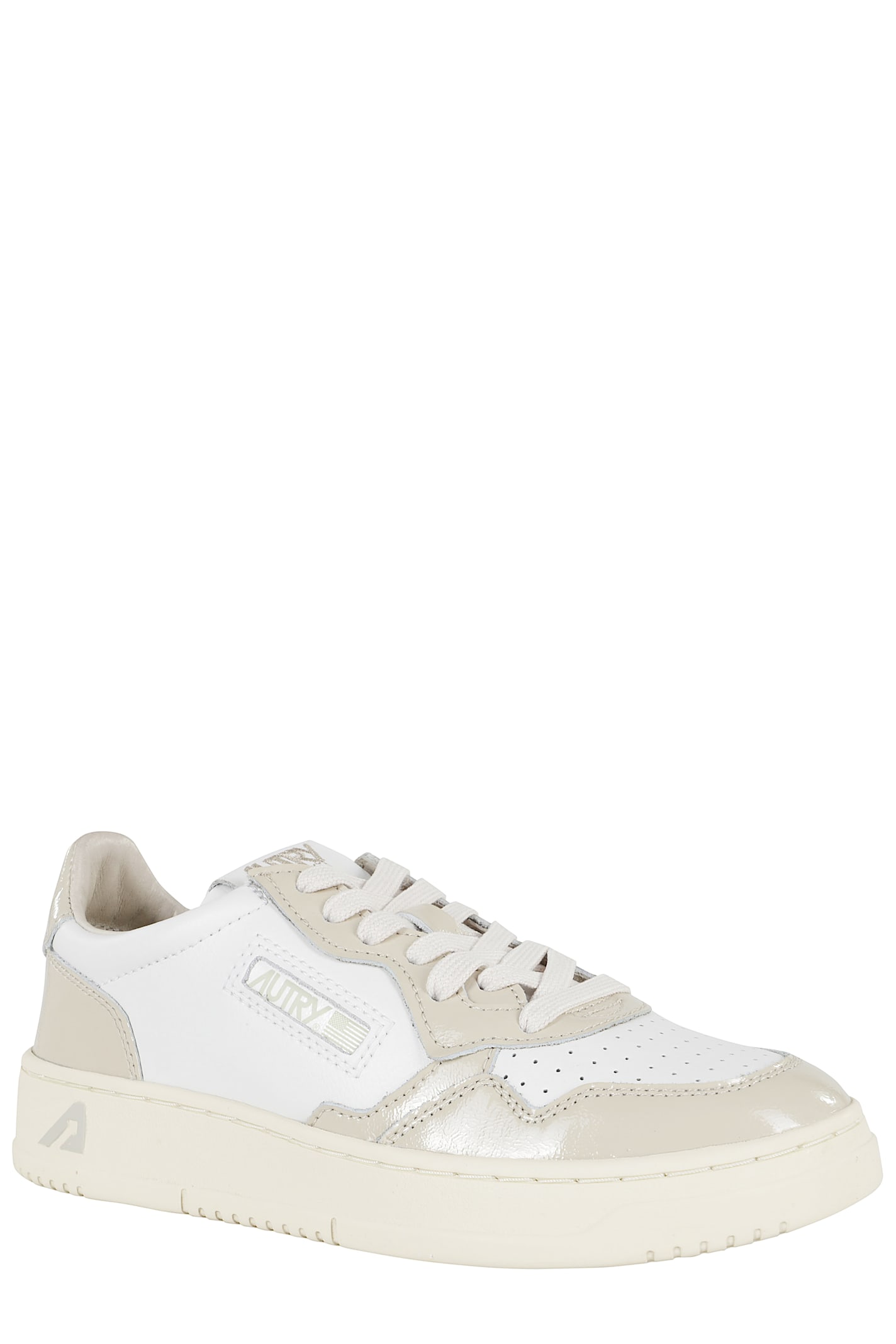 Autry White Leather Sneakers