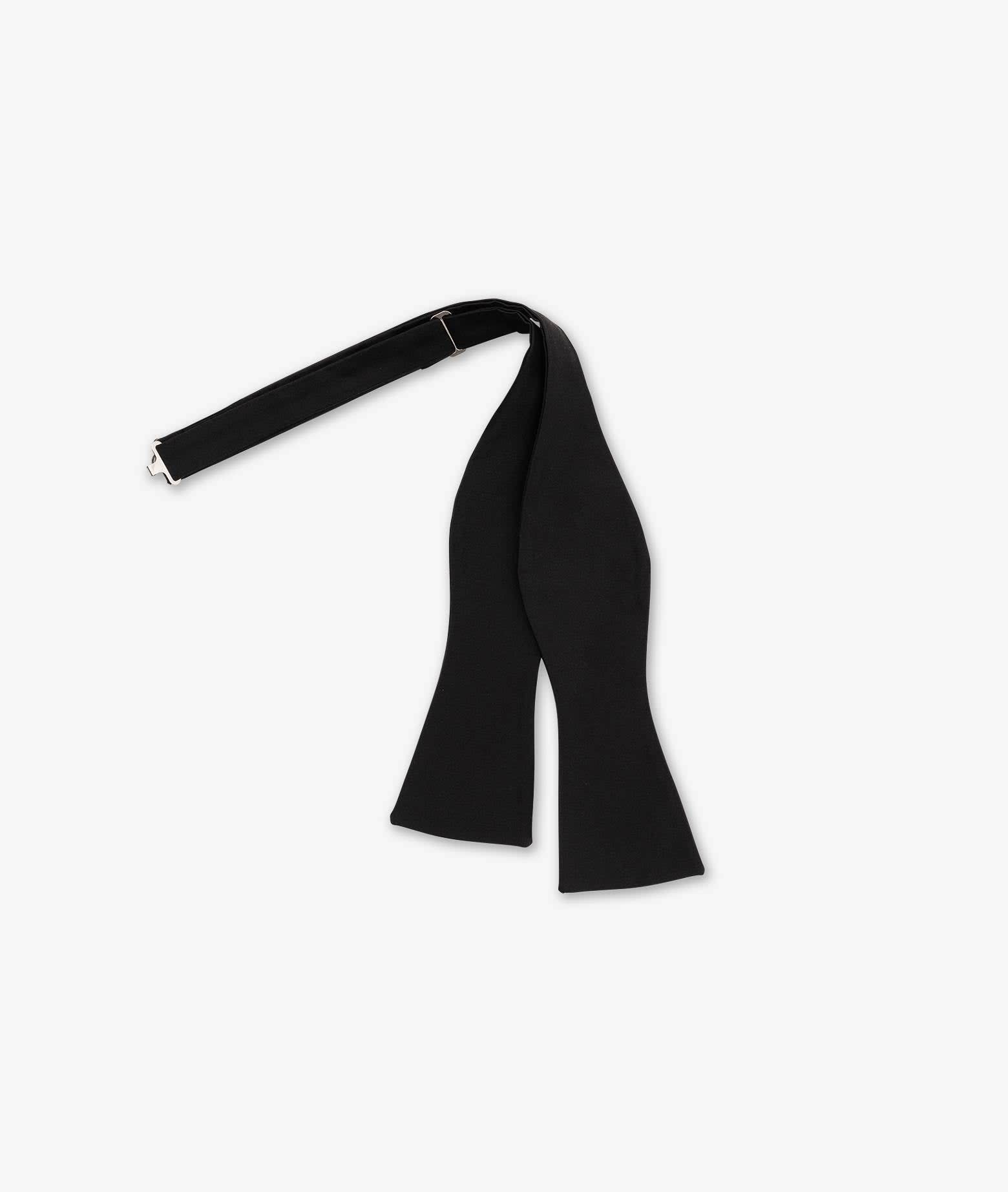 Larusmiani Bow Tie To Tie Tie In Black