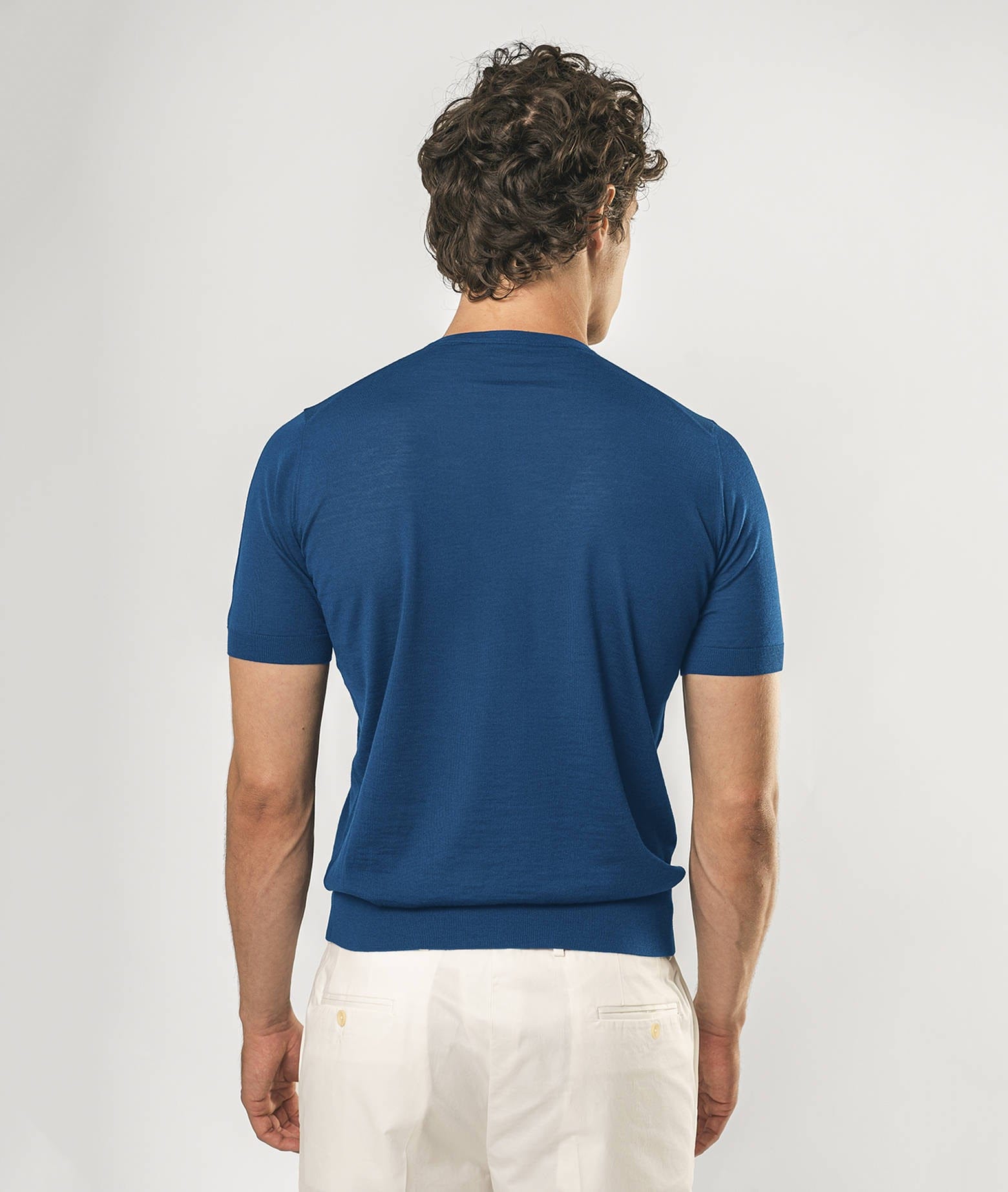 Larusmiani Crewneck Roquebrune T-shirt In Blue