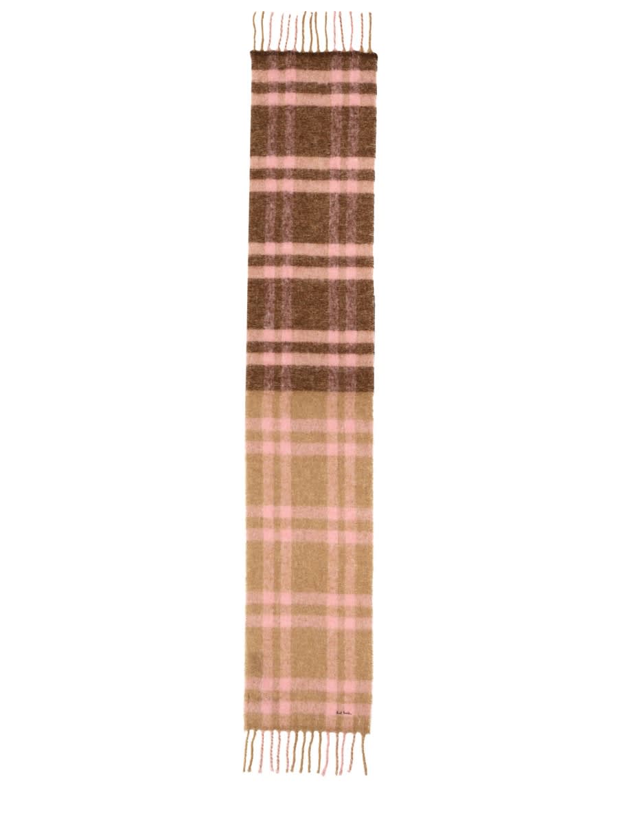 Paul Smith Cruxella Scarf In Brown