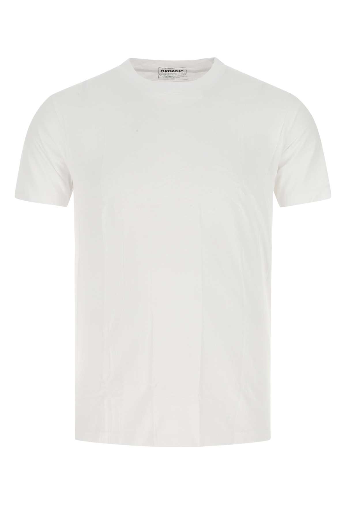 Shop Maison Margiela Multicolor Cotton T-shirt Set In 963