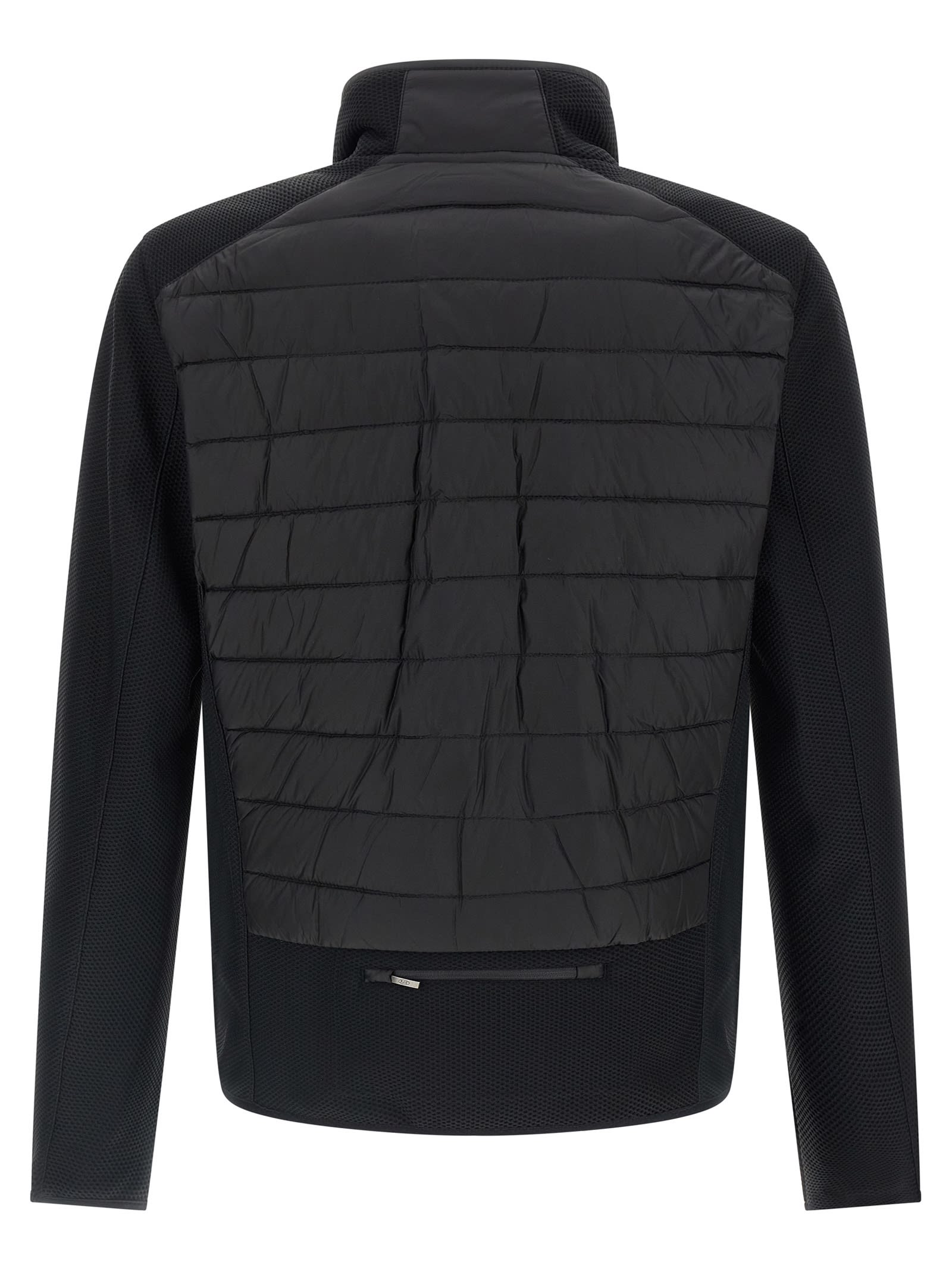 Parajumpers Nolan Padded And Spliced Down Jacket In Black