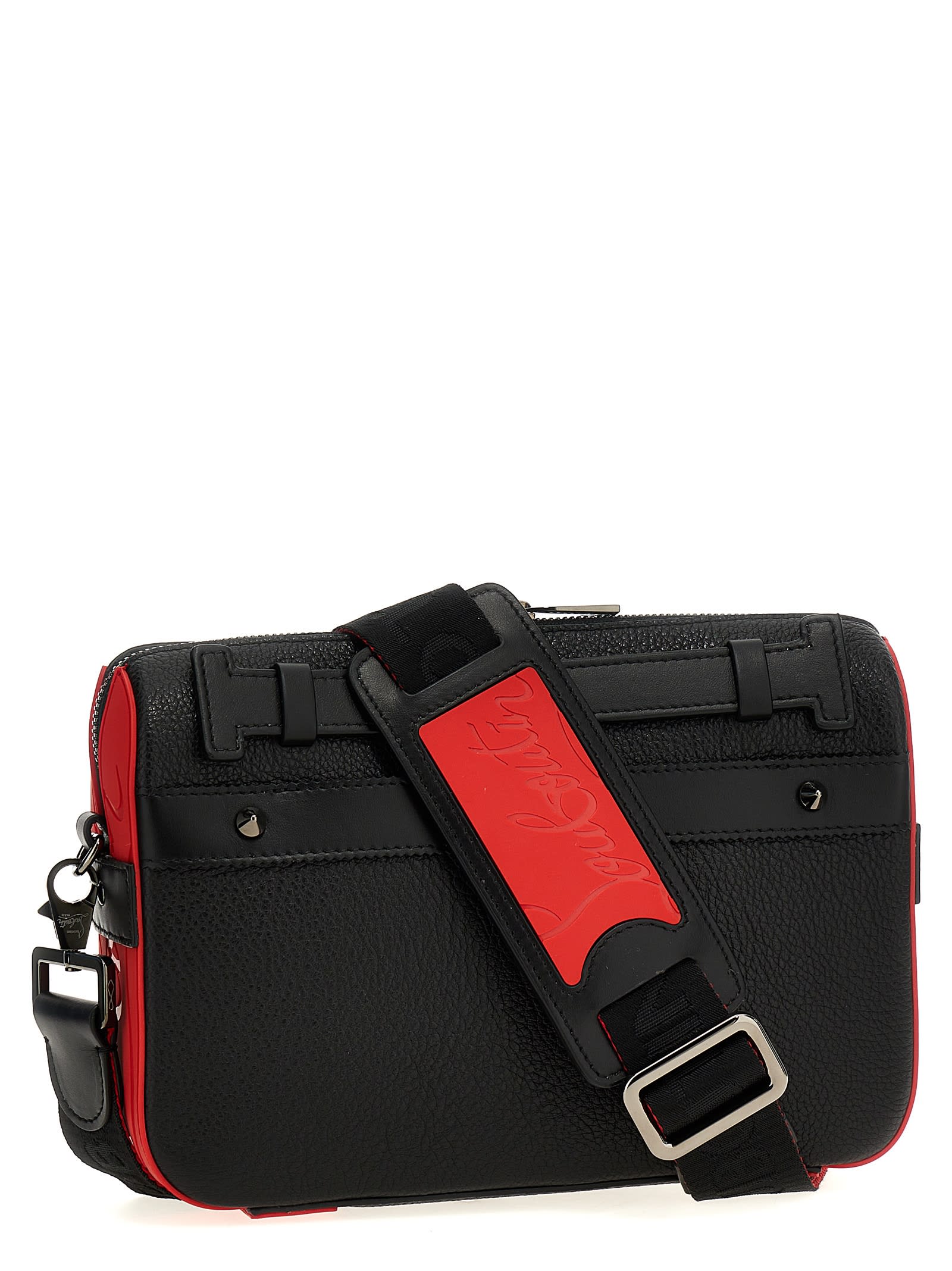 Shop Christian Louboutin Ruisbuddy Crossbody Bag In Black