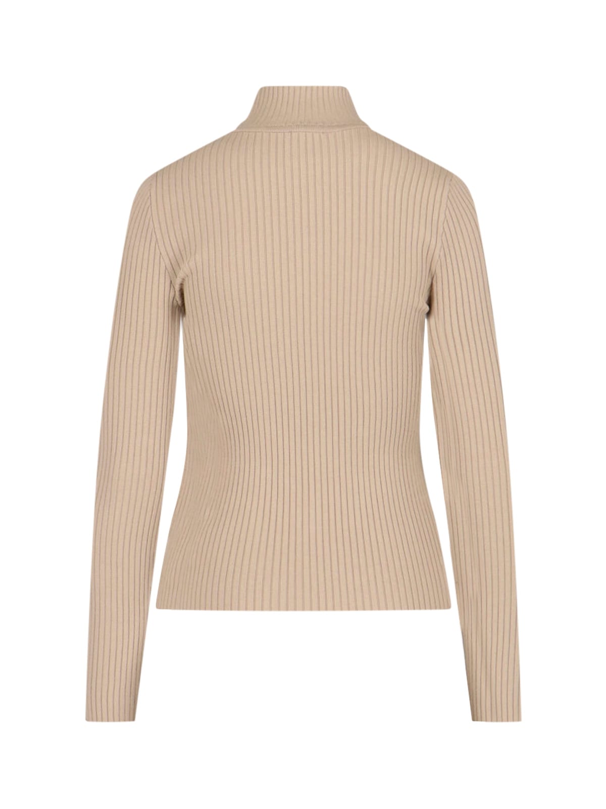 COURRÈGES LOGO TURTLENECK SWEATER 