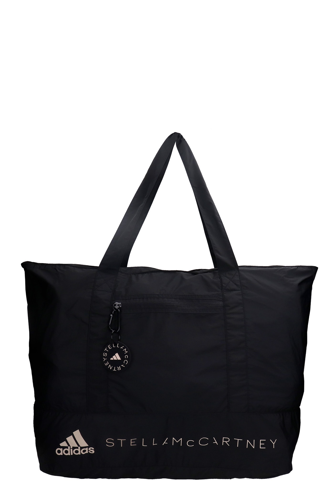 Adidas By Stella Mccartney Tote In Black Synthetic Fibers