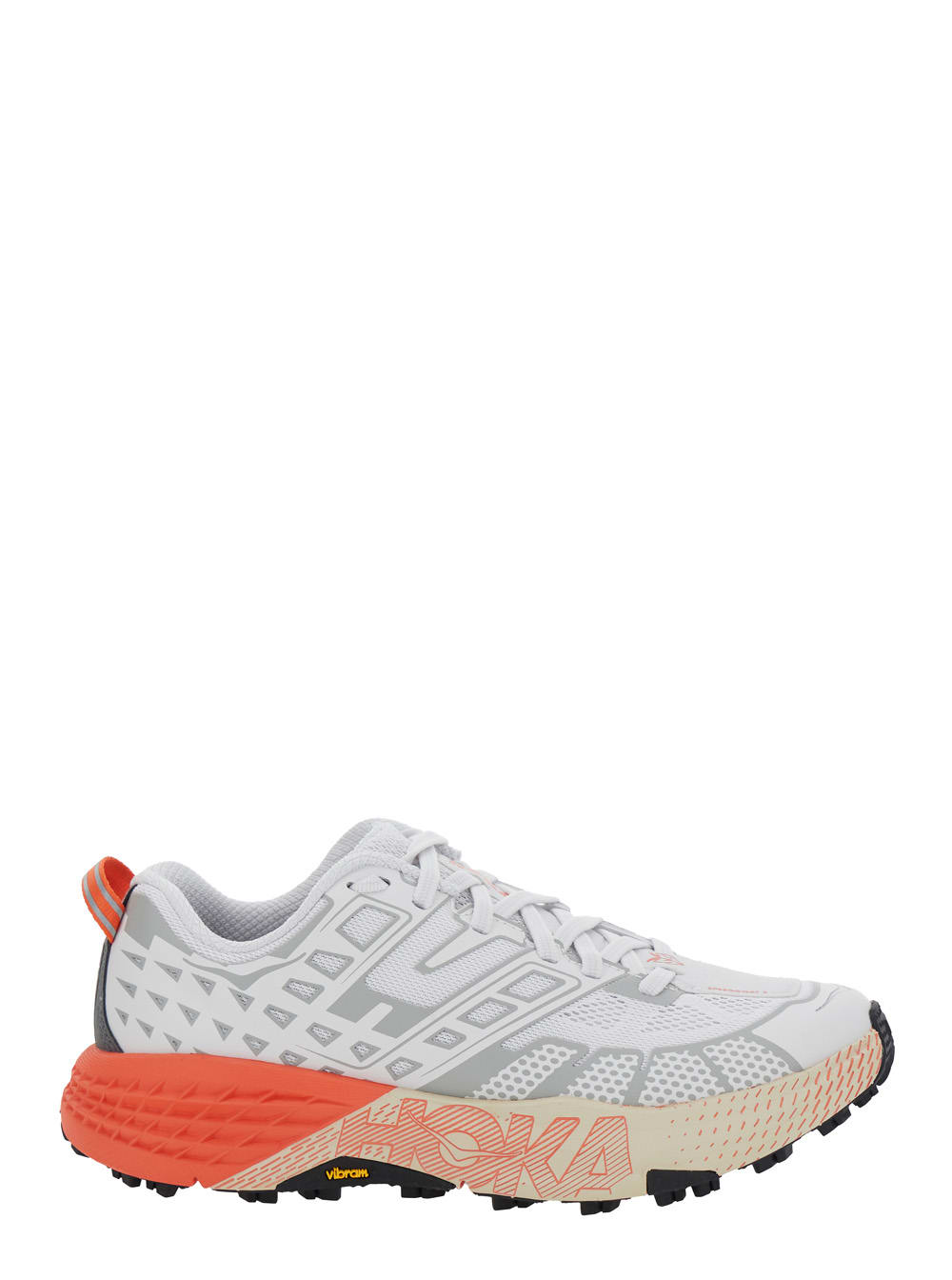 Hoka Speedgoat Lace-up Sneakers In White