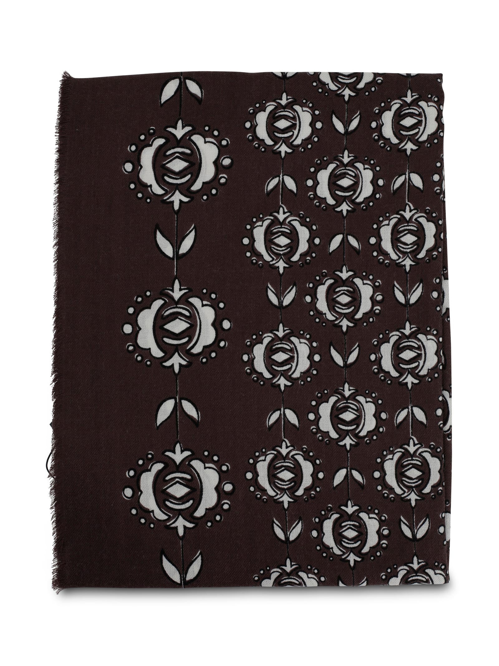 Floral Patterned Stole