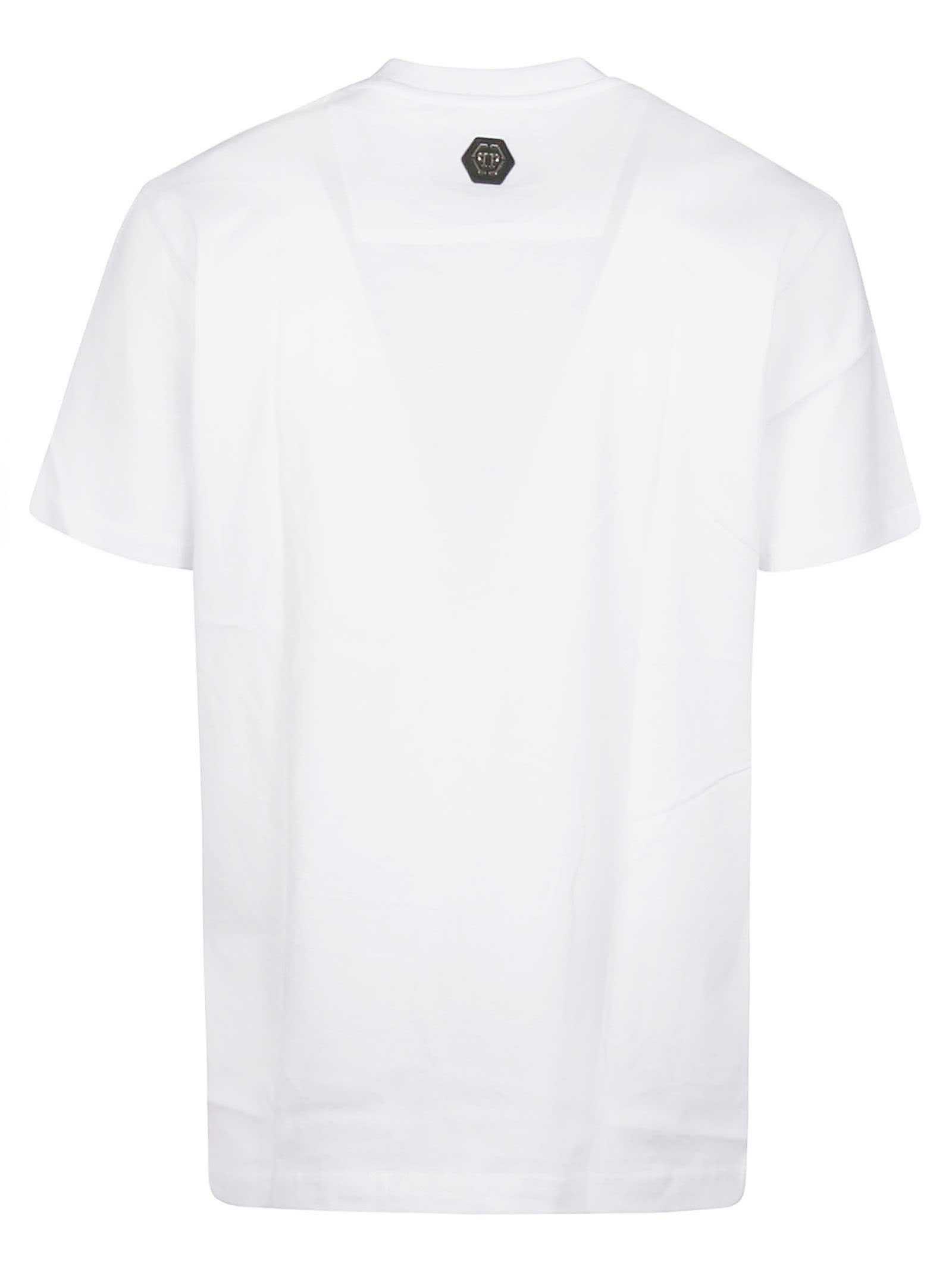 Shop Philipp Plein T-shirt In White