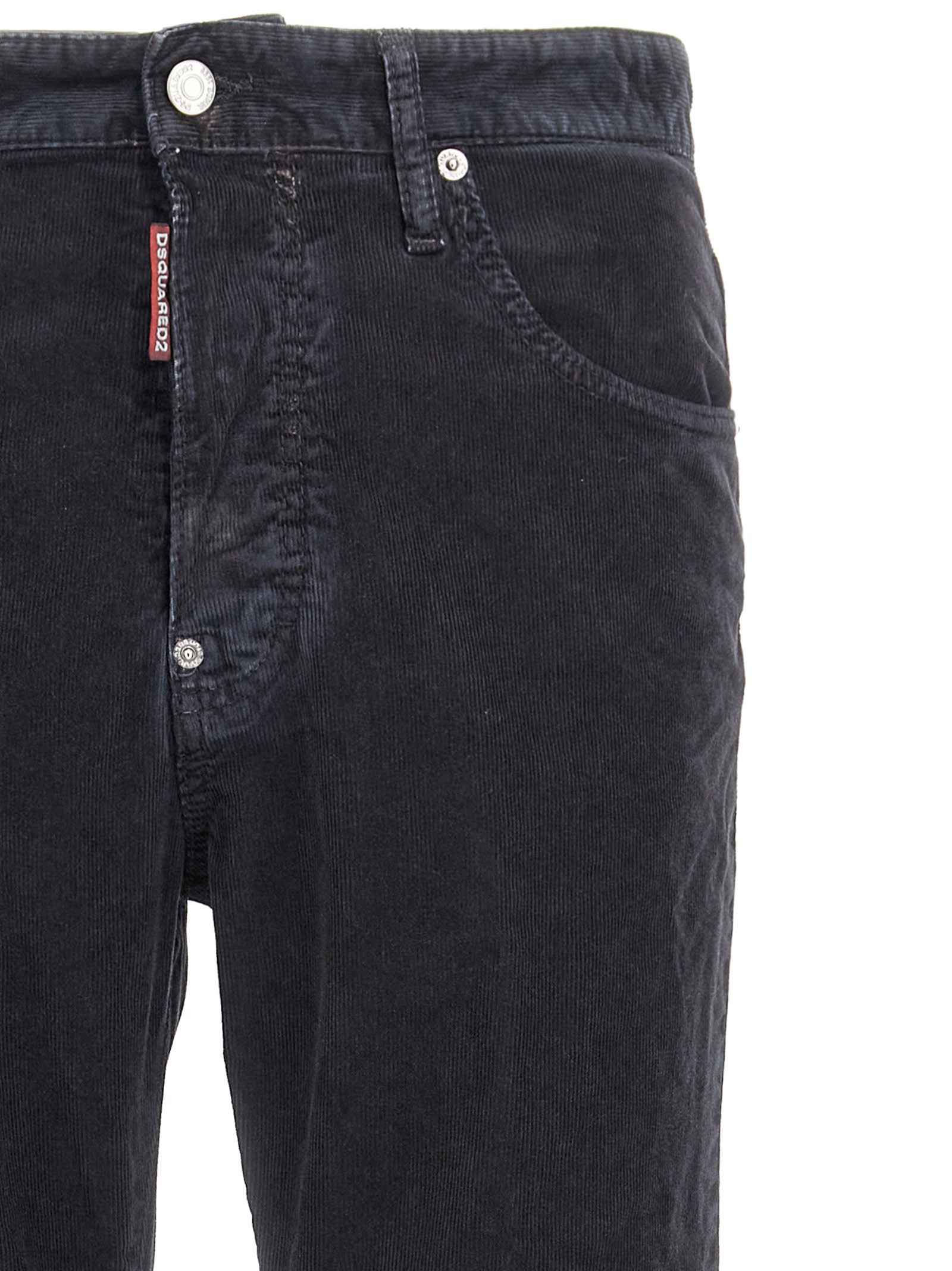 Shop Dsquared2 642 Pants In Blue