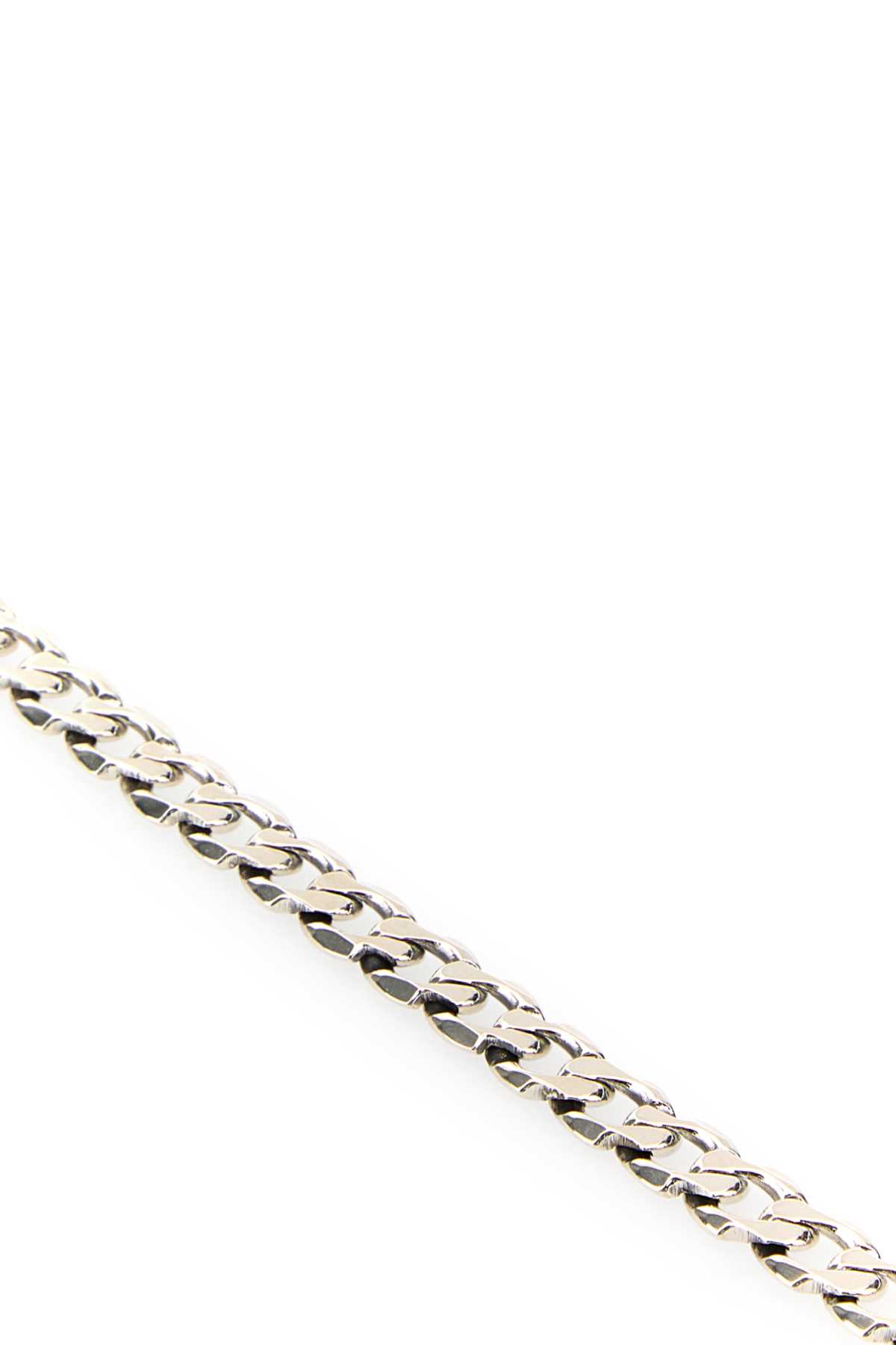 Shop Emanuele Bicocchi 925 Silver Edge Cuban Chain Bracelet