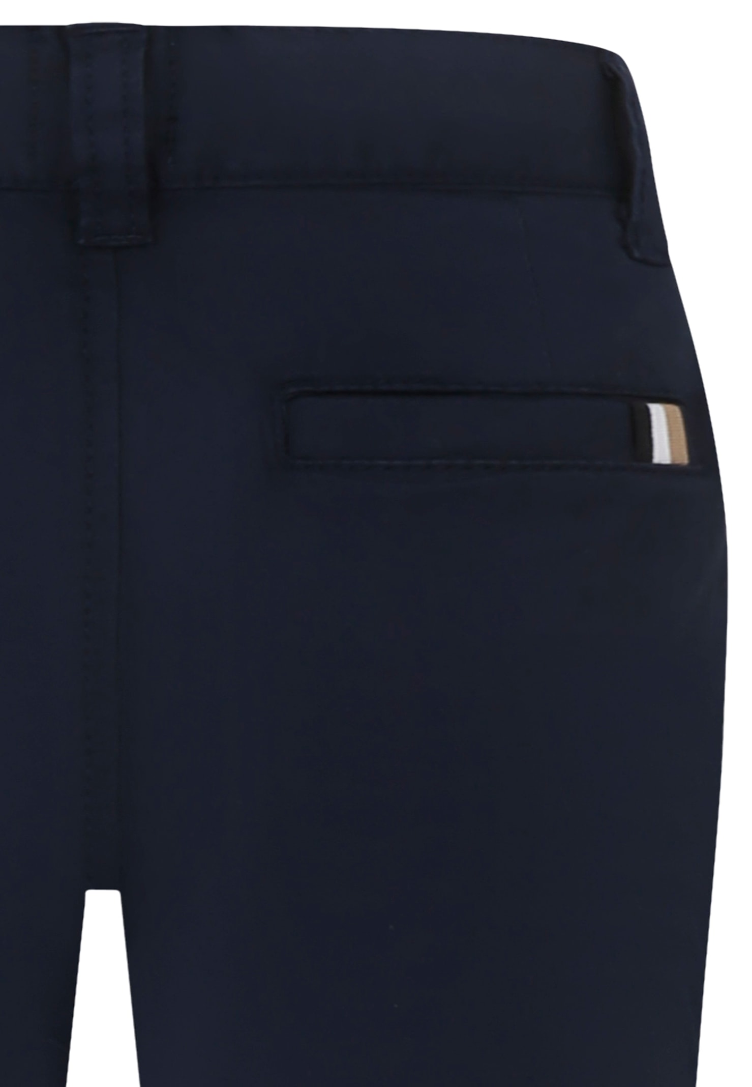 Hugo Boss Blue Shorts For Boy With Logo In Blue