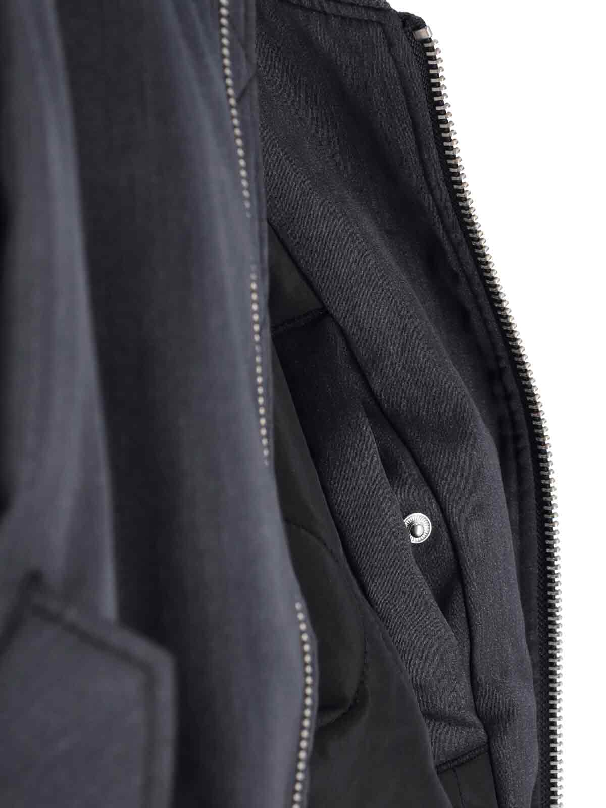 Entire Studios Bomber Zip In Gray