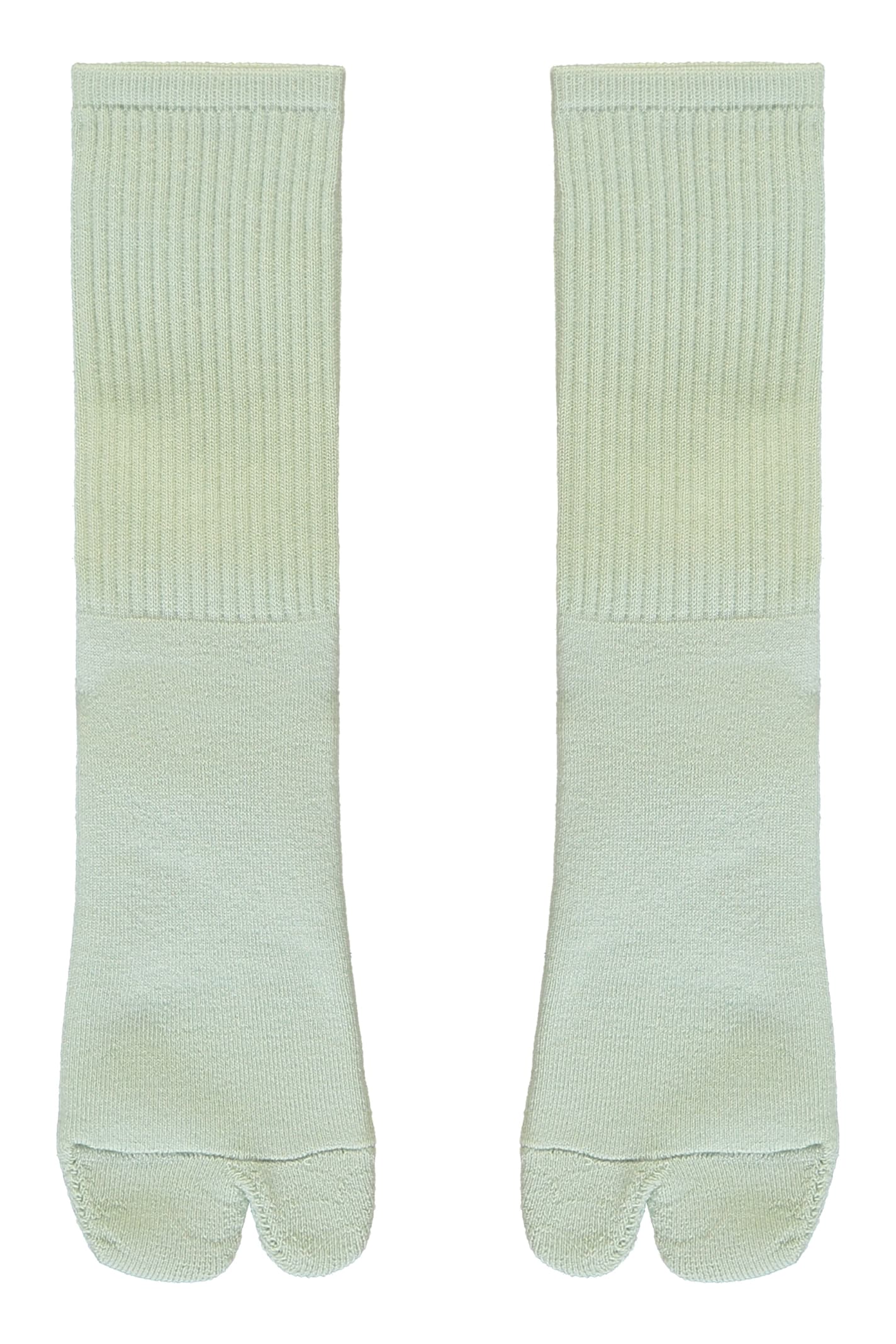Shop Ambush Cotton Socks With Logo In Green