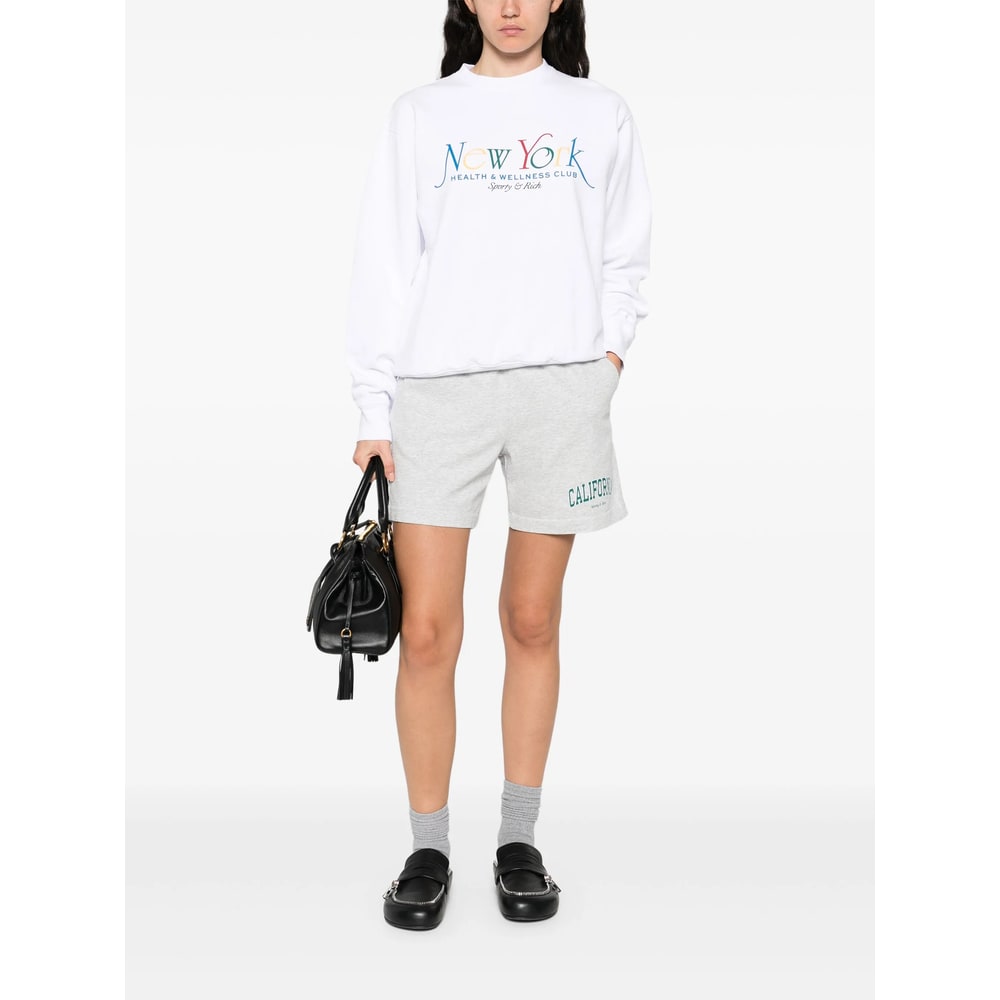 Sporty &amp; Rich Sweater In White