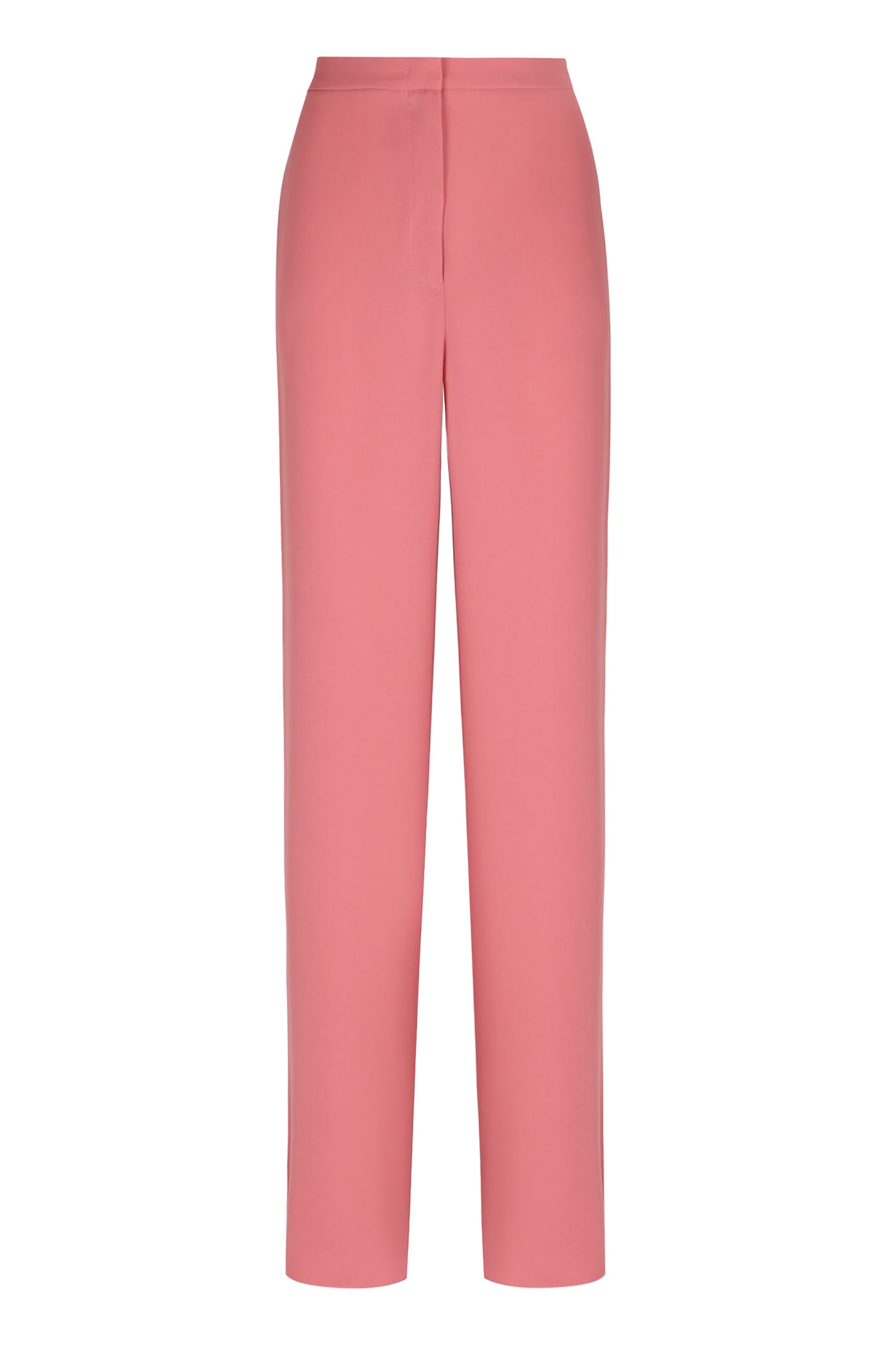 Shop Max Mara Medusa Wide Leg Trousers In Pink