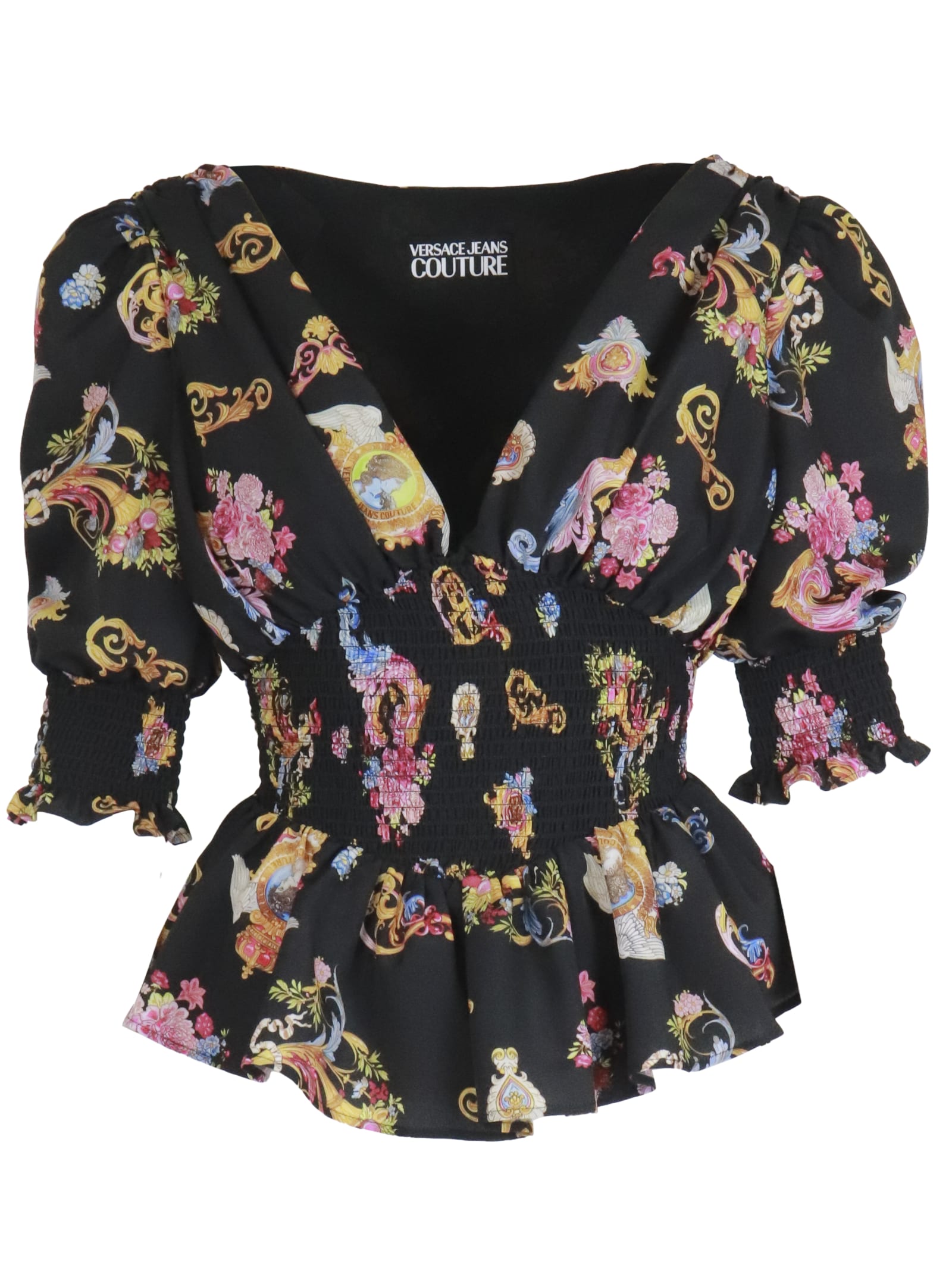 Versace Jeans Couture Print Cameo Shirt