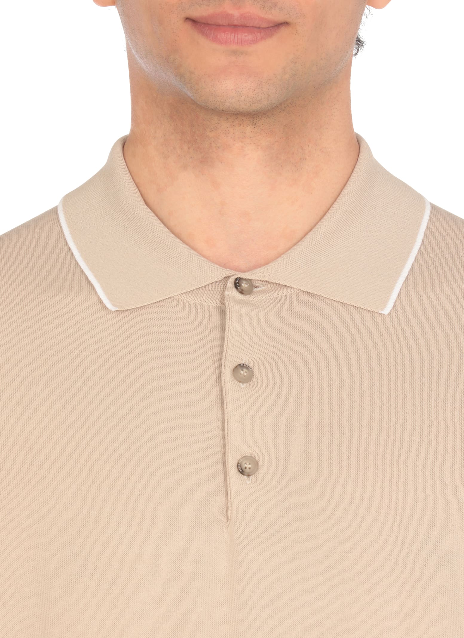 Peserico Men's Cotton Polo Shirt
