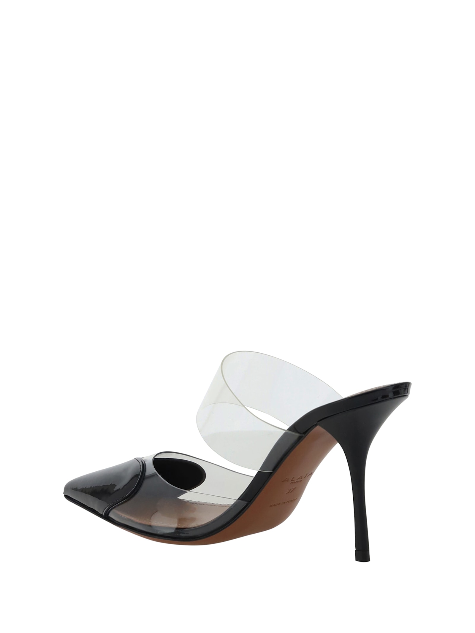 Alaïa Pointed-toe Slip-on Mules In Noir